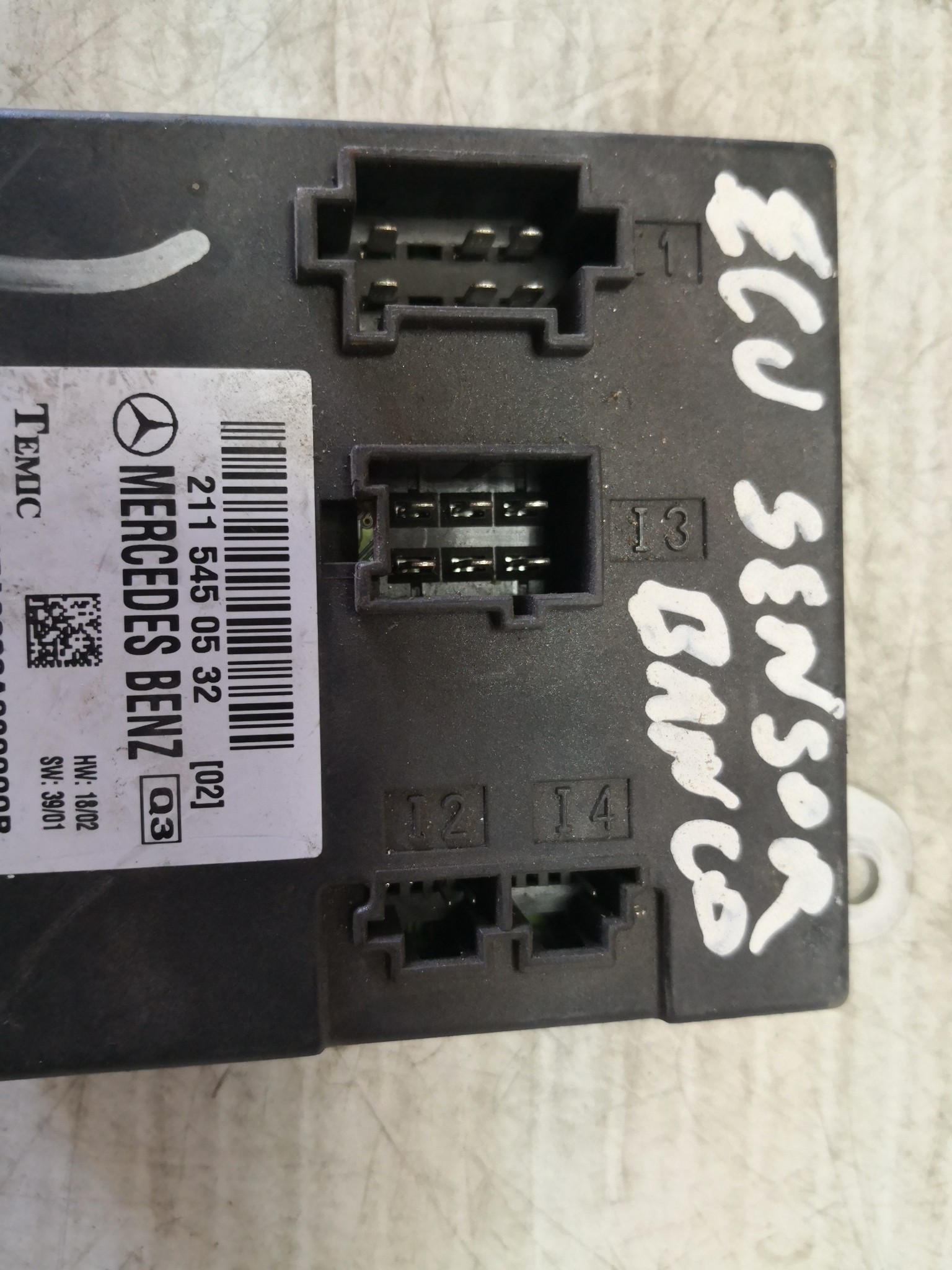 ECU Centralina MERCEDES-BENZ E-CLASS (W211) | 02 - 09 Imagem-3