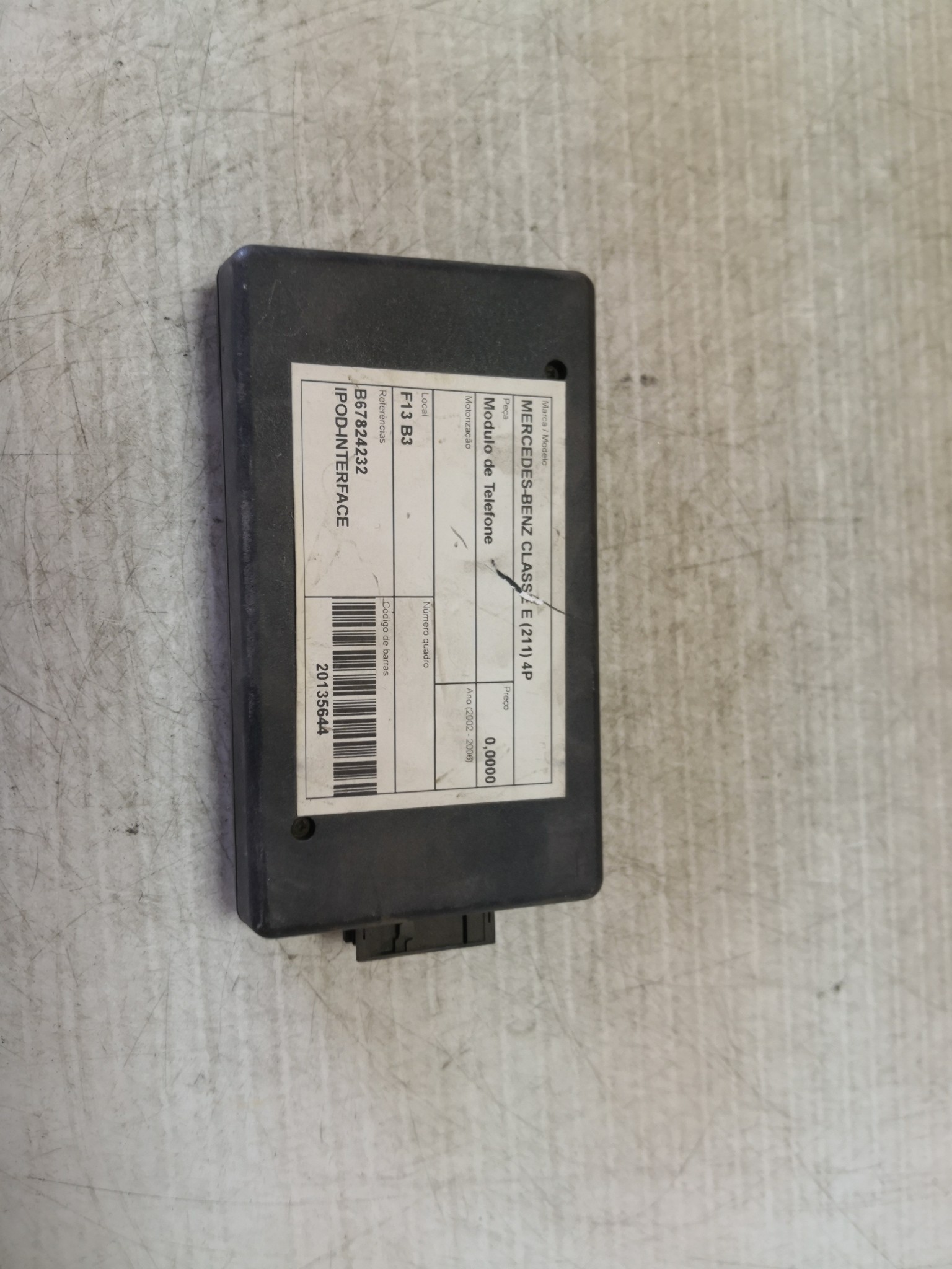 Modulo de Telefone MERCEDES-BENZ E-CLASS (W211) | 02 - 09 Imagem-2