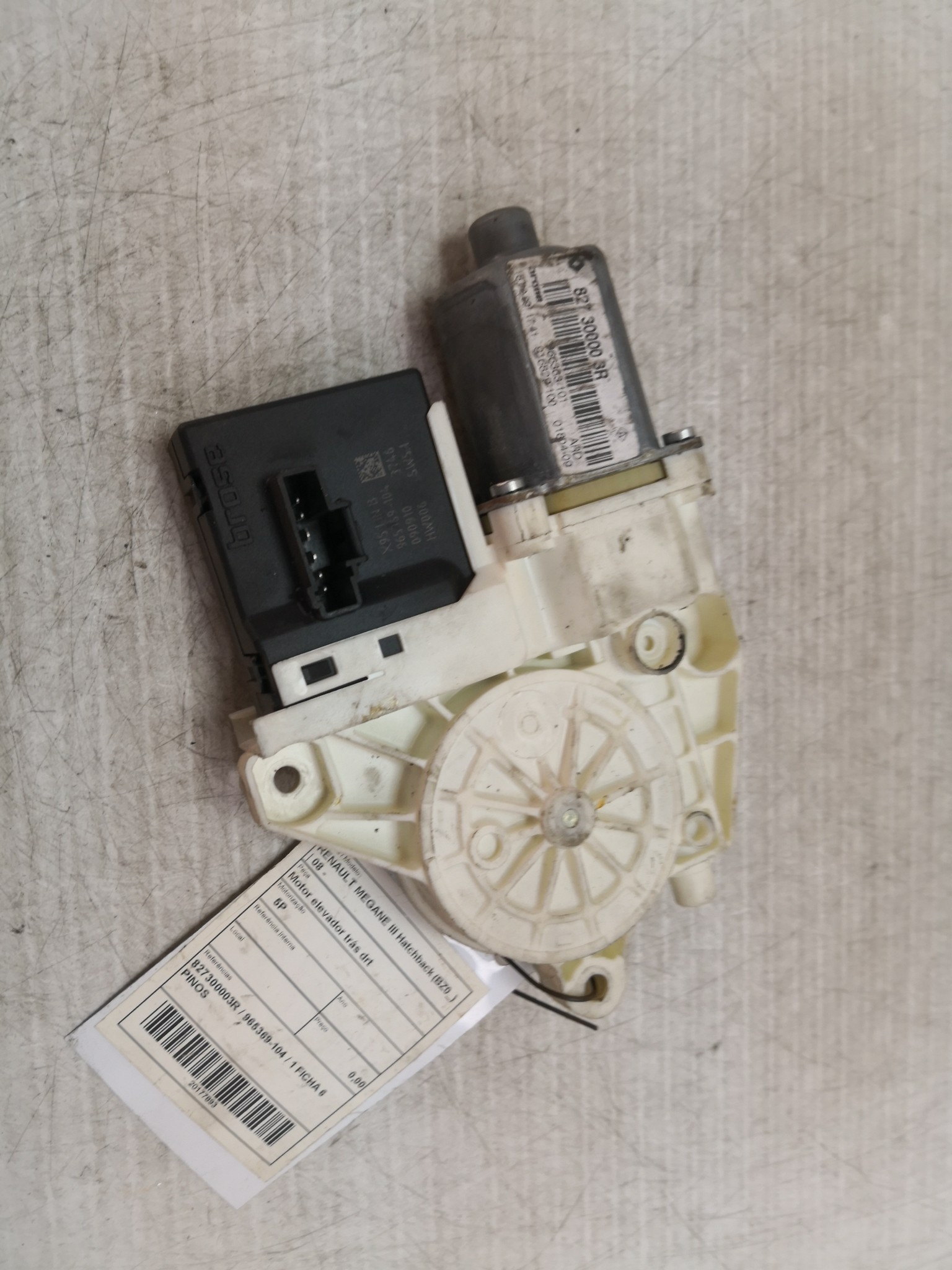 Motor elevador trás drt RENAULT MEGANE III Hatchback (BZ0/1_) | 08 -  Imagem-2