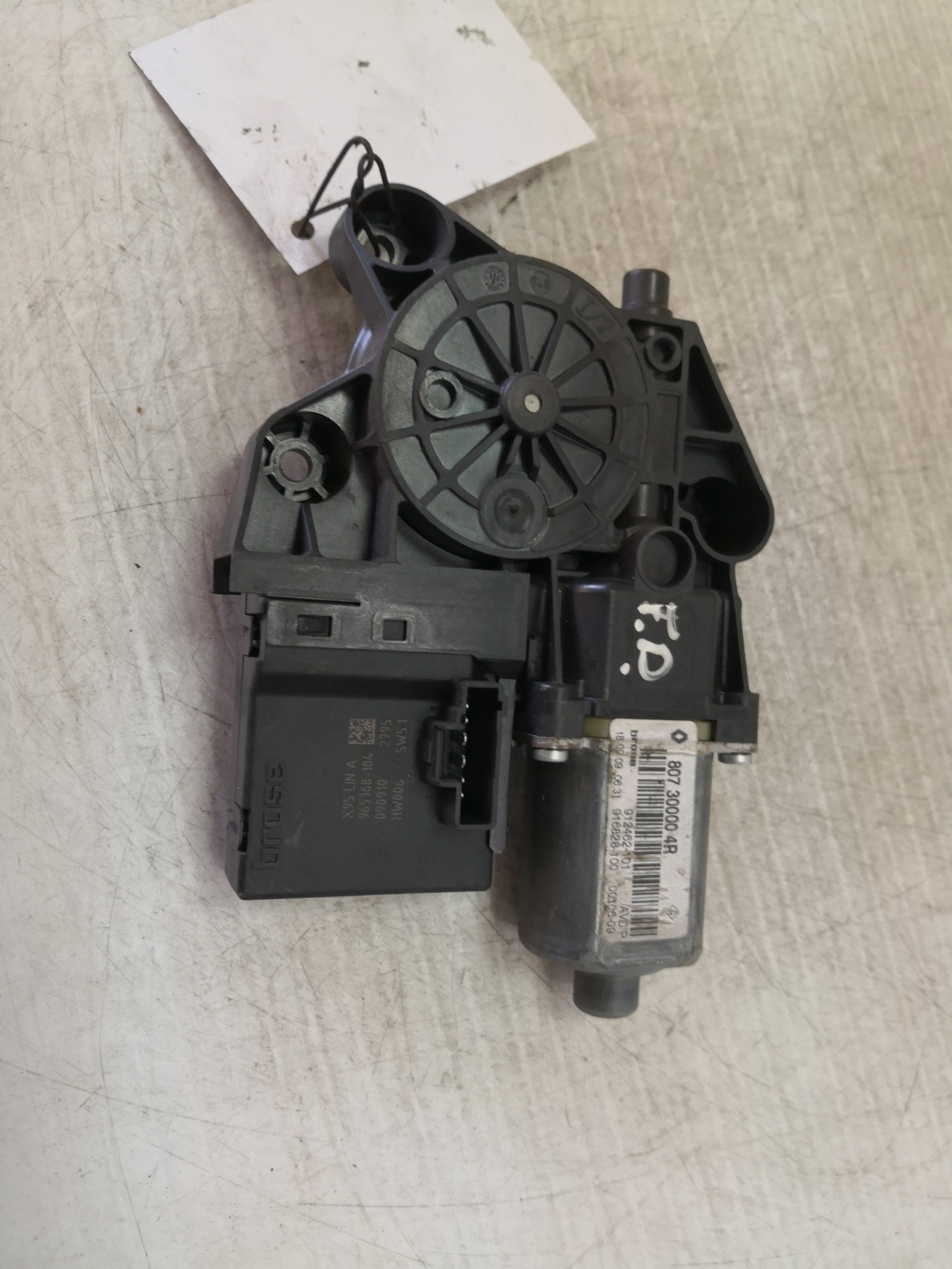 Motor elevador frt drt RENAULT MEGANE III Hatchback (BZ0/1_) | 08 -  Imagem-1