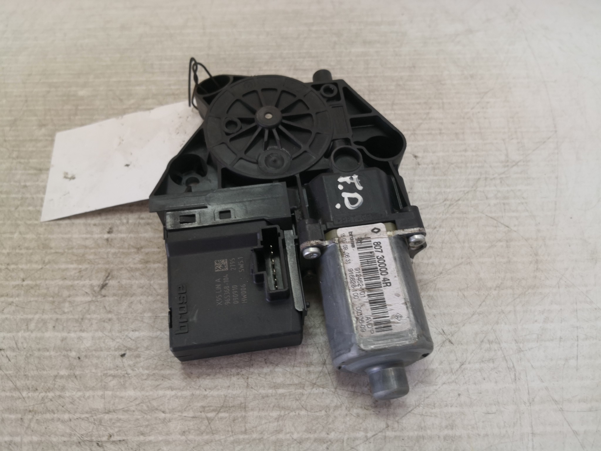 Motor elevador frt drt RENAULT MEGANE III Hatchback (BZ0/1_) | 08 -  Imagem-4