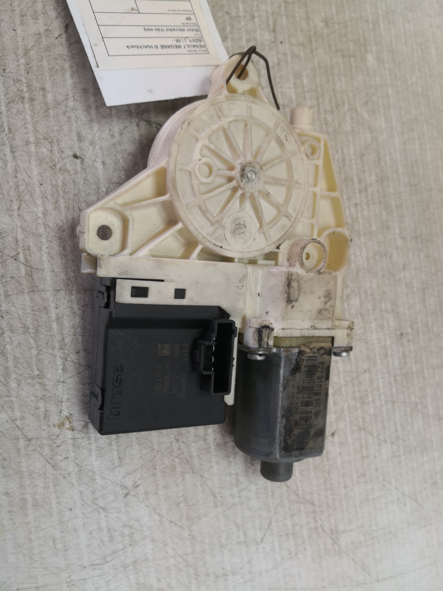 Motor elevador trás esq. RENAULT - ID S_37877