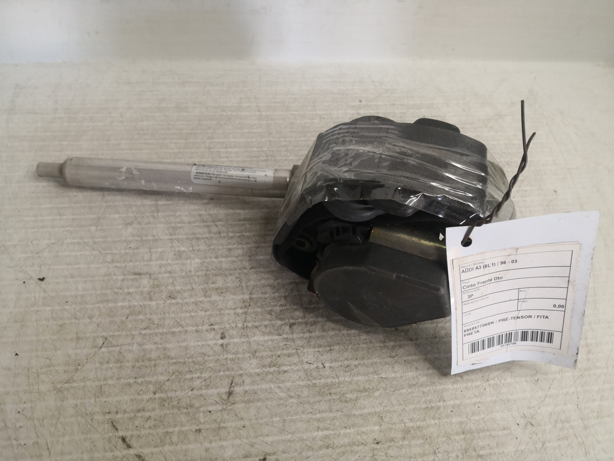 Cinto Frente Dto AUDI - ID S_53788