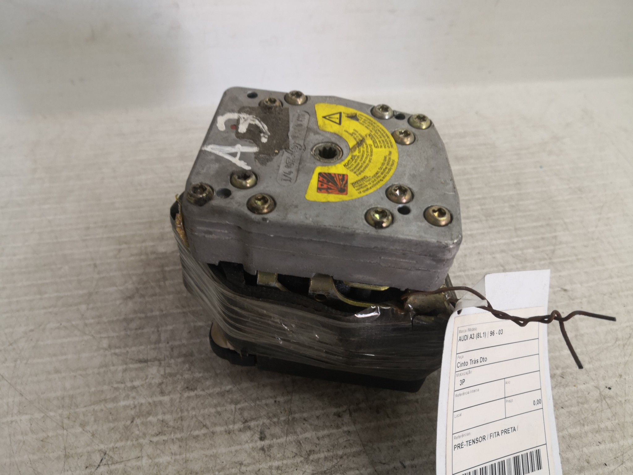 Cinto Trás Dto AUDI - ID S_53758