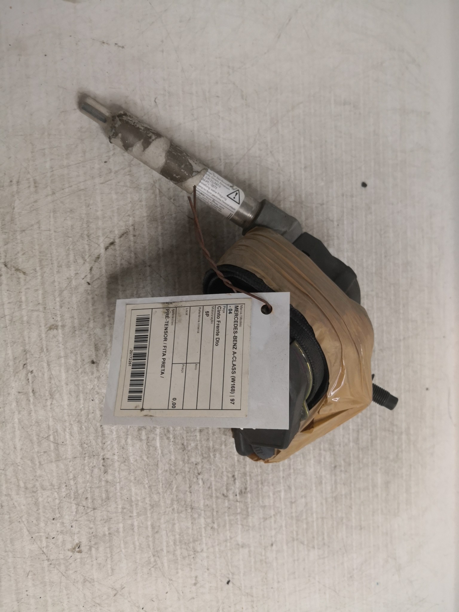 Cinto Frente Dto MERCEDES-BENZ - ID S_32250