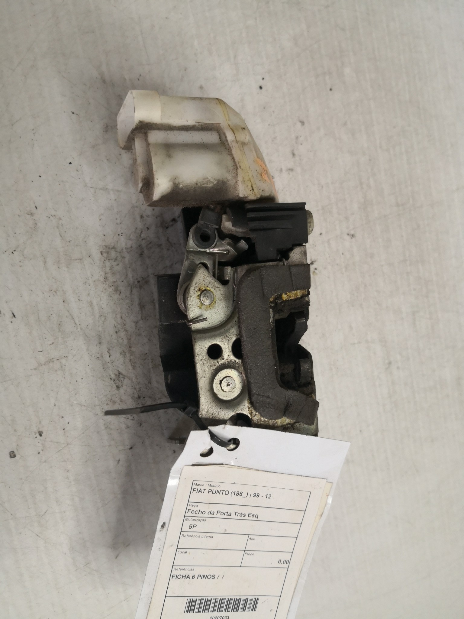 Fecho da Porta Trás Esq FIAT PUNTO (188_) | 99 - 12 Imagem-2