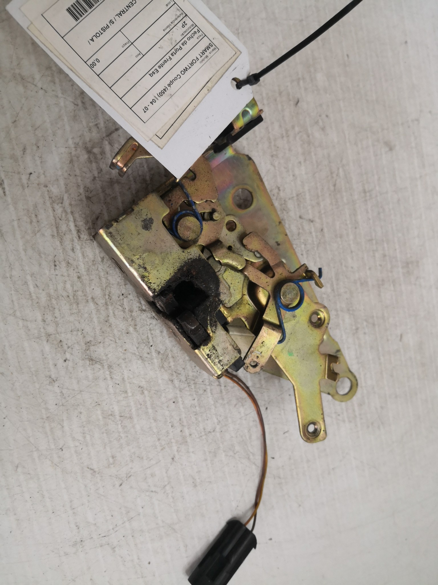 Fecho da Porta Frente Esq SMART FORTWO Coupé (450) | 04 - 07 Imagem-1