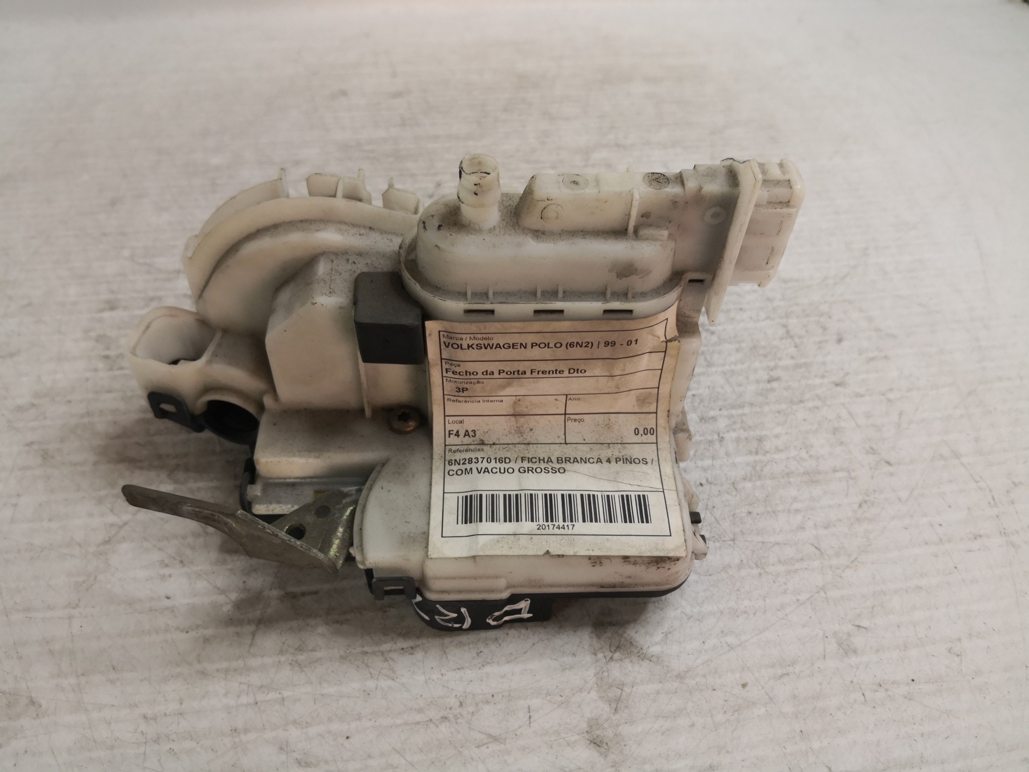 Fecho da Porta Frente Dto VOLKSWAGEN - ID S_34416