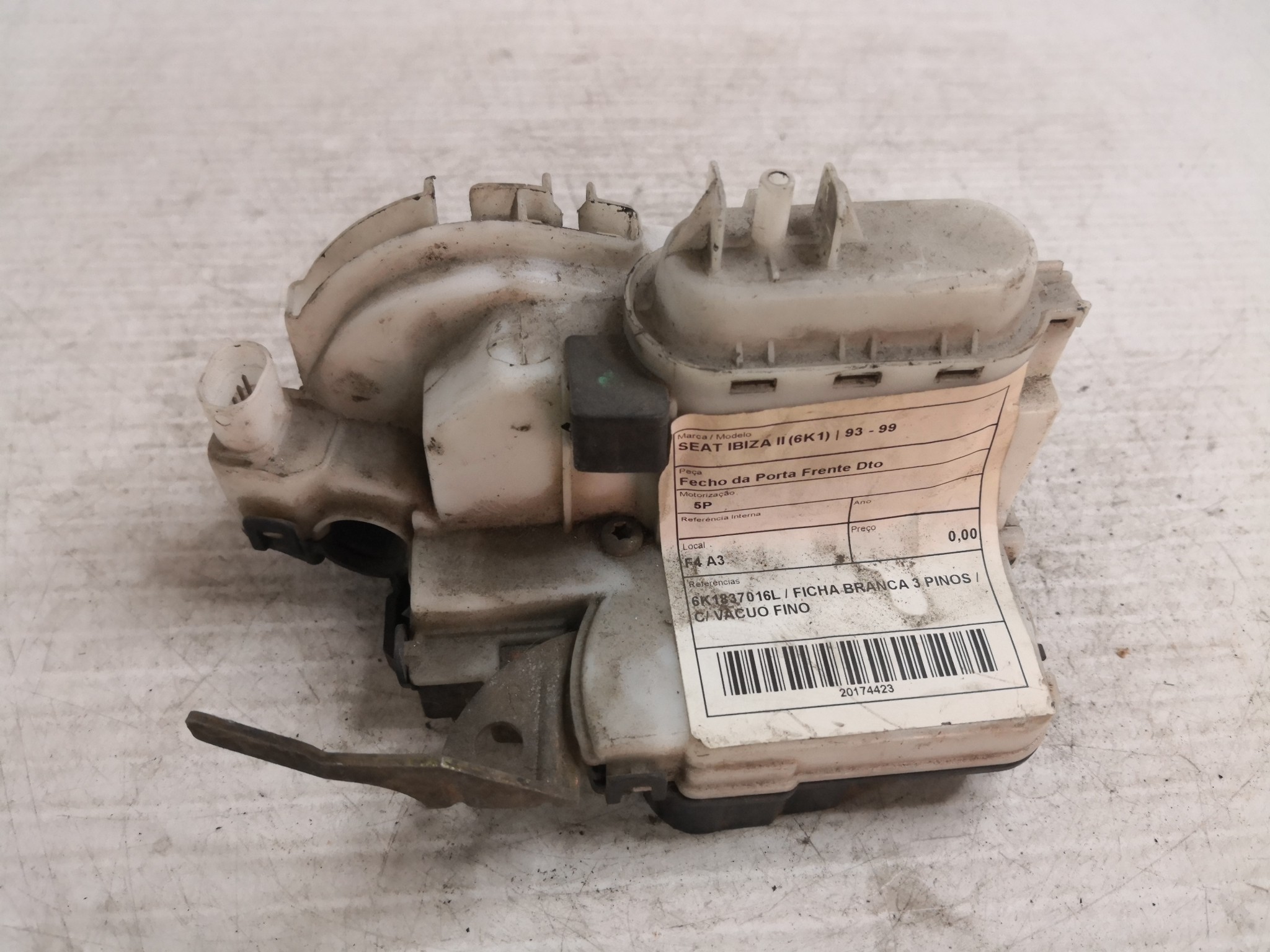 Fecho da Porta Frente Dto SEAT IBIZA II (6K1) | 93 - 02 Imagem-2