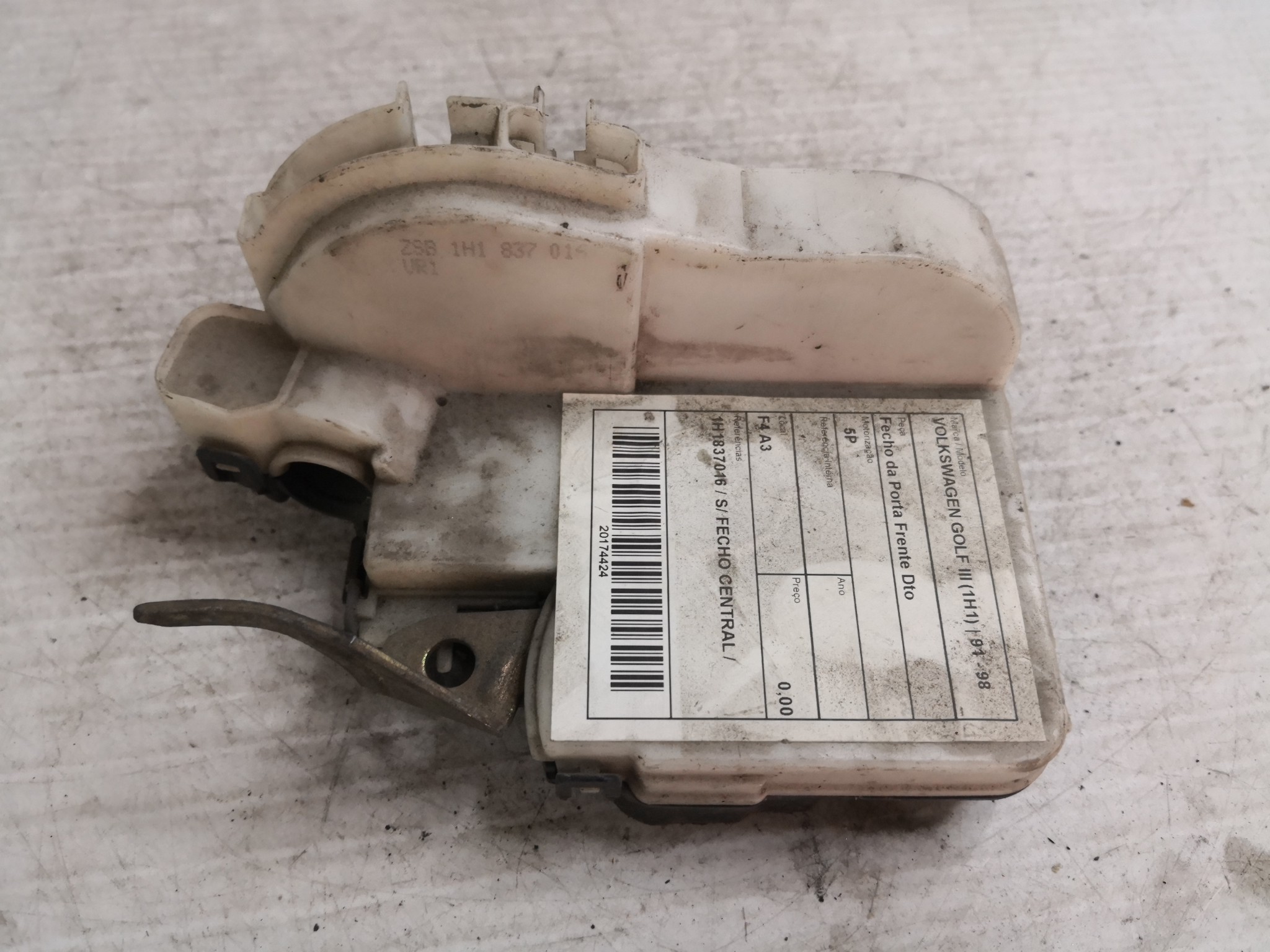 Fecho da Porta Frente Dto VOLKSWAGEN - ID S_34423