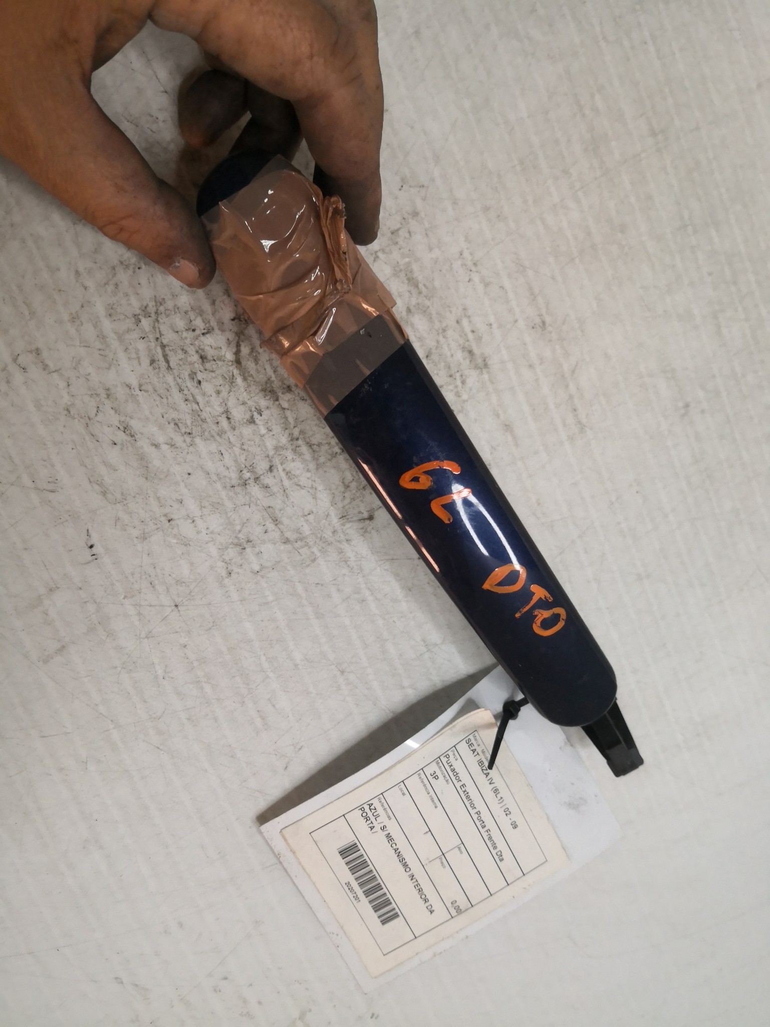 Puxador Exterior Porta Frente Dta SEAT IBIZA III (6L1) | 02 - 09 Imagem-1