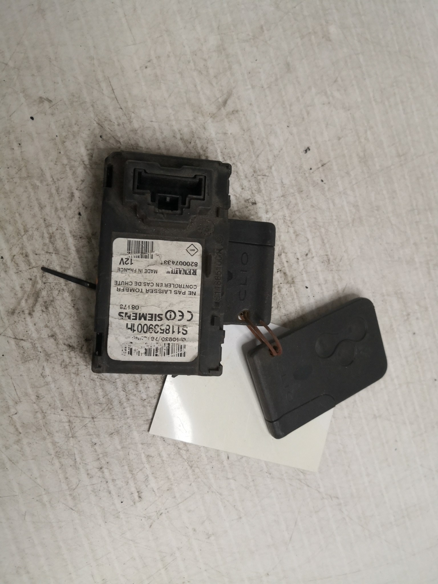 Leitor de Cartões  RENAULT CLIO III (BR0/1, CR0/1) | 05 -  Imagem-1