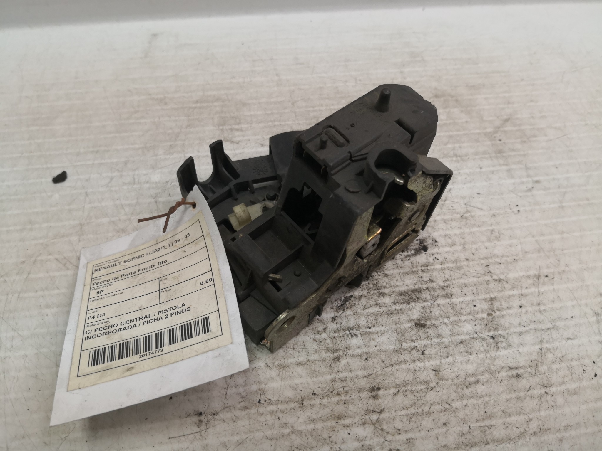 Fecho da Porta Frente Dto RENAULT - ID S_34772