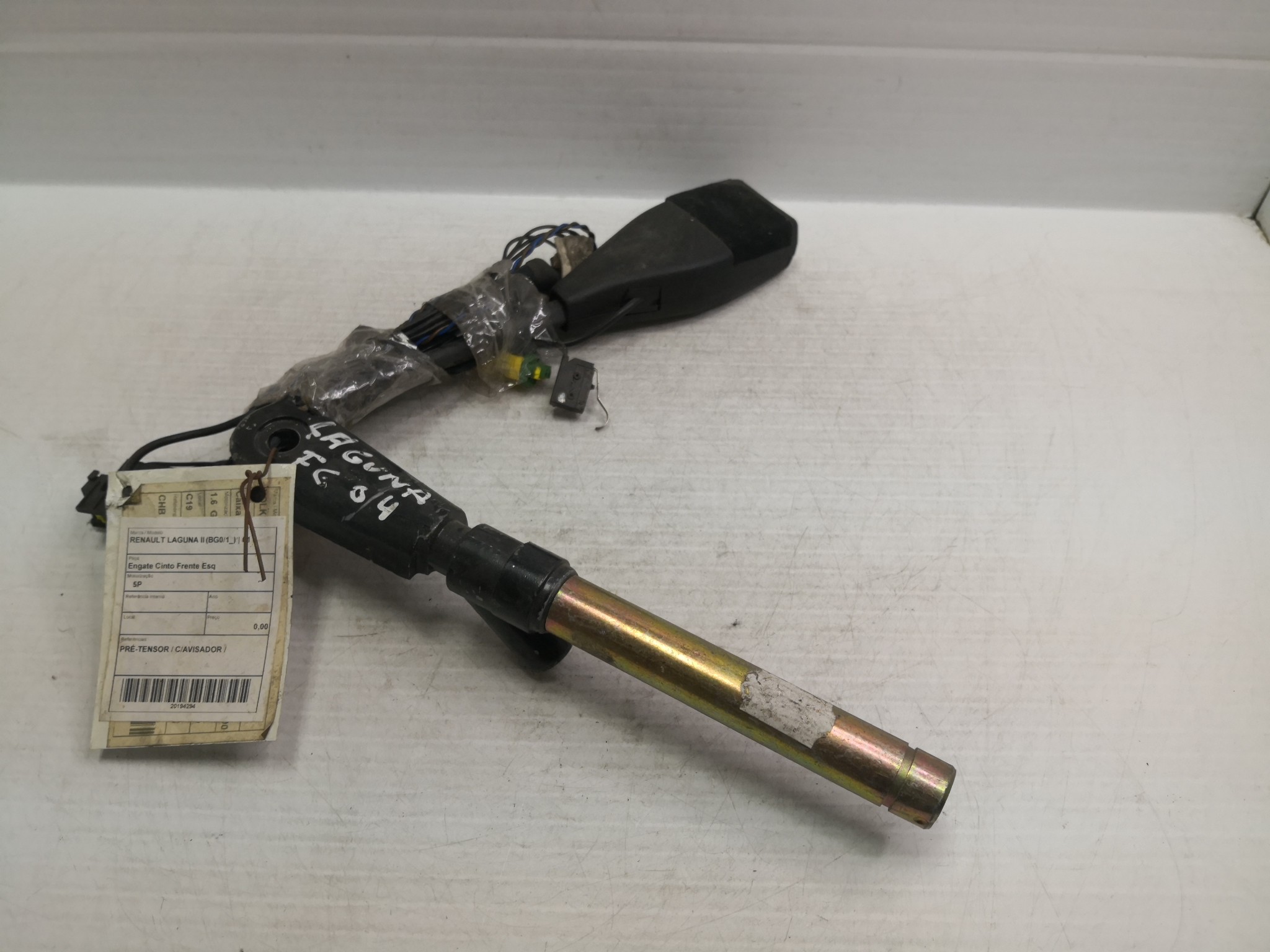 Engate Cinto Frente Esq RENAULT - ID S_54293