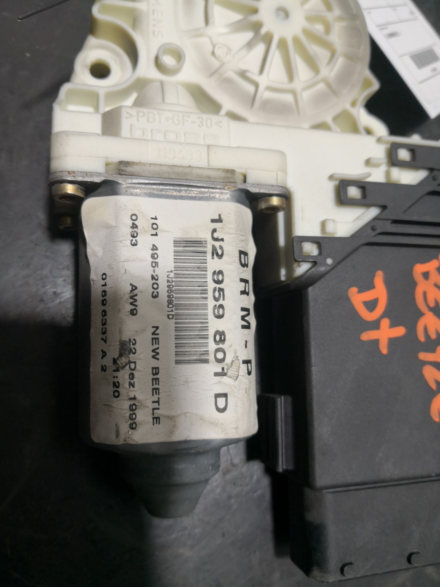 Motor elevador frt drt VOLKSWAGEN NEW BEETLE (9C1, 1C1) | 98 - 10 Imagem-2