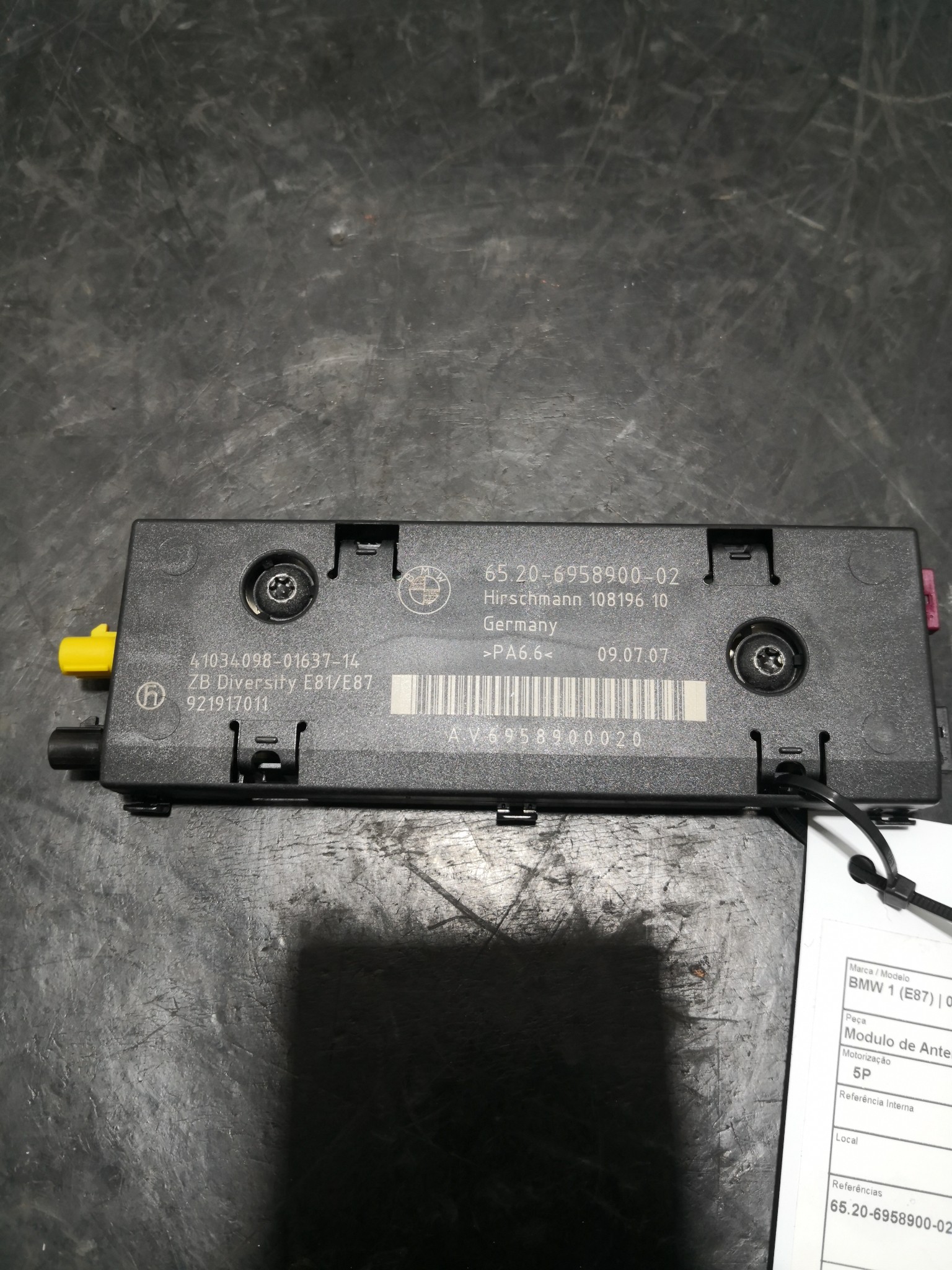 Modulo de Antena BMW - ID S_96002