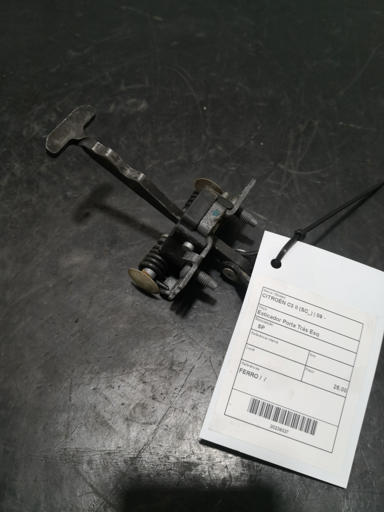 Esticador Porta Trás Esq CITROEN - ID S_96026