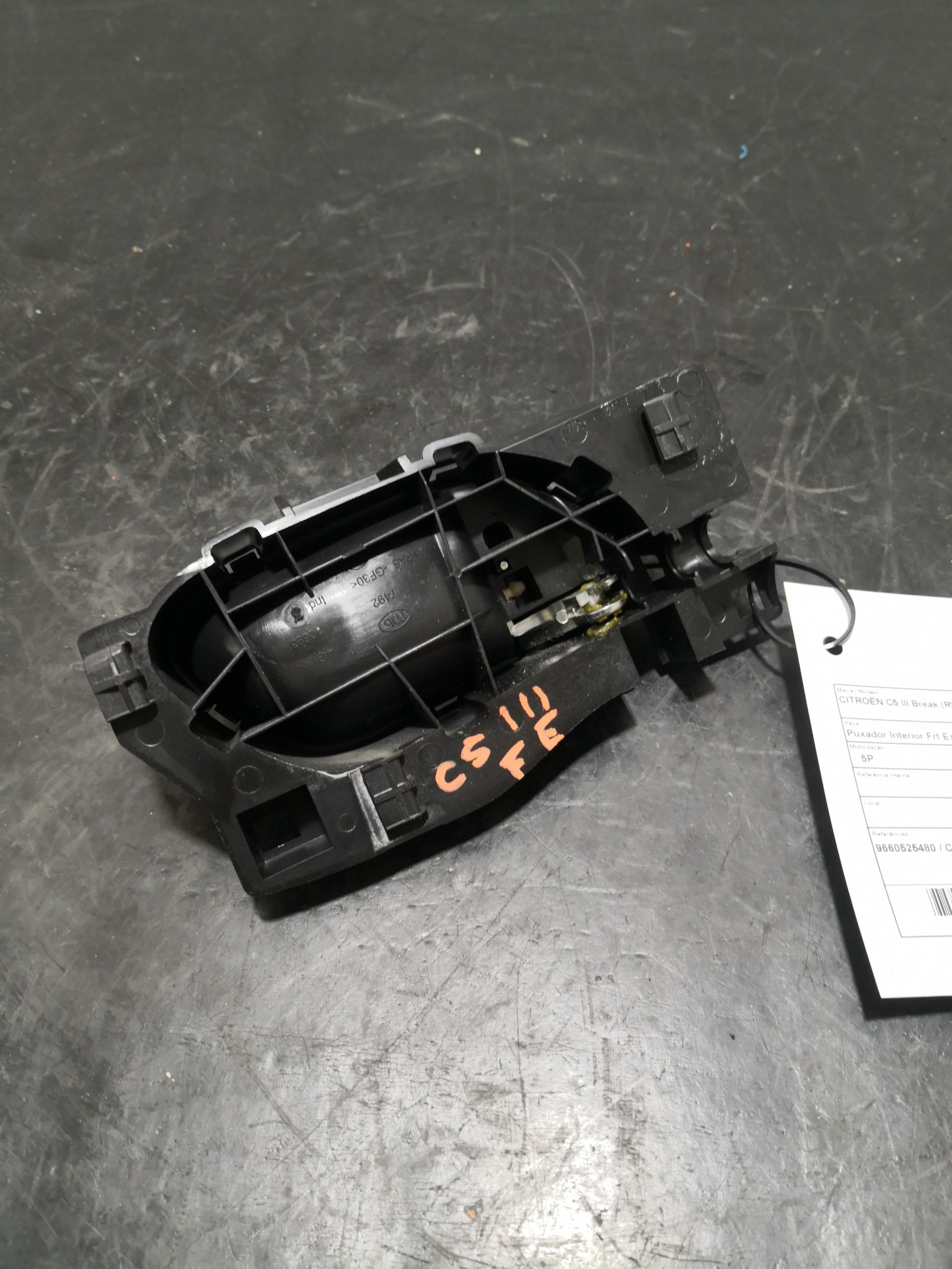 Puxador Interior Frt Esq CITROEN C5 III Break (RW_) | 08 -  Imagem-2