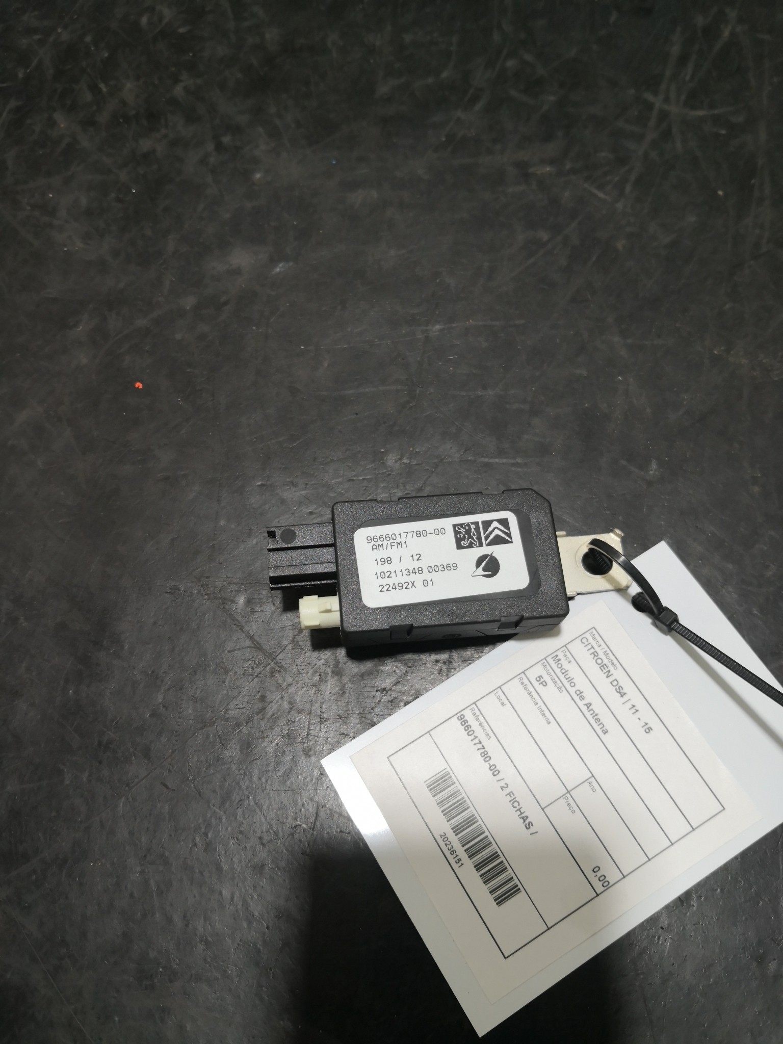 Modulo de Antena CITROEN - ID S_96150