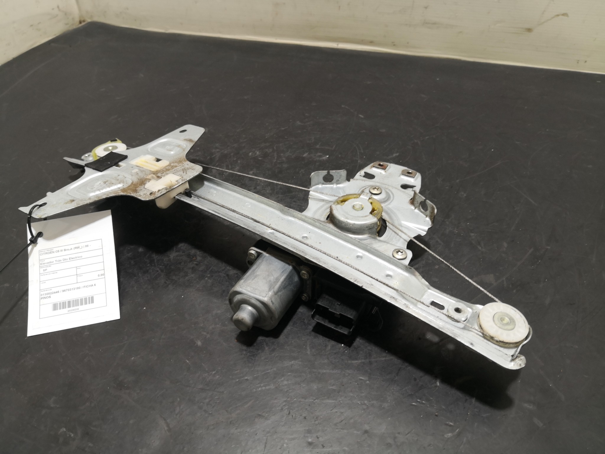 Elevador Trás Dto Electrico CITROEN C5 III Break (RW_) | 08 -  Imagem-4