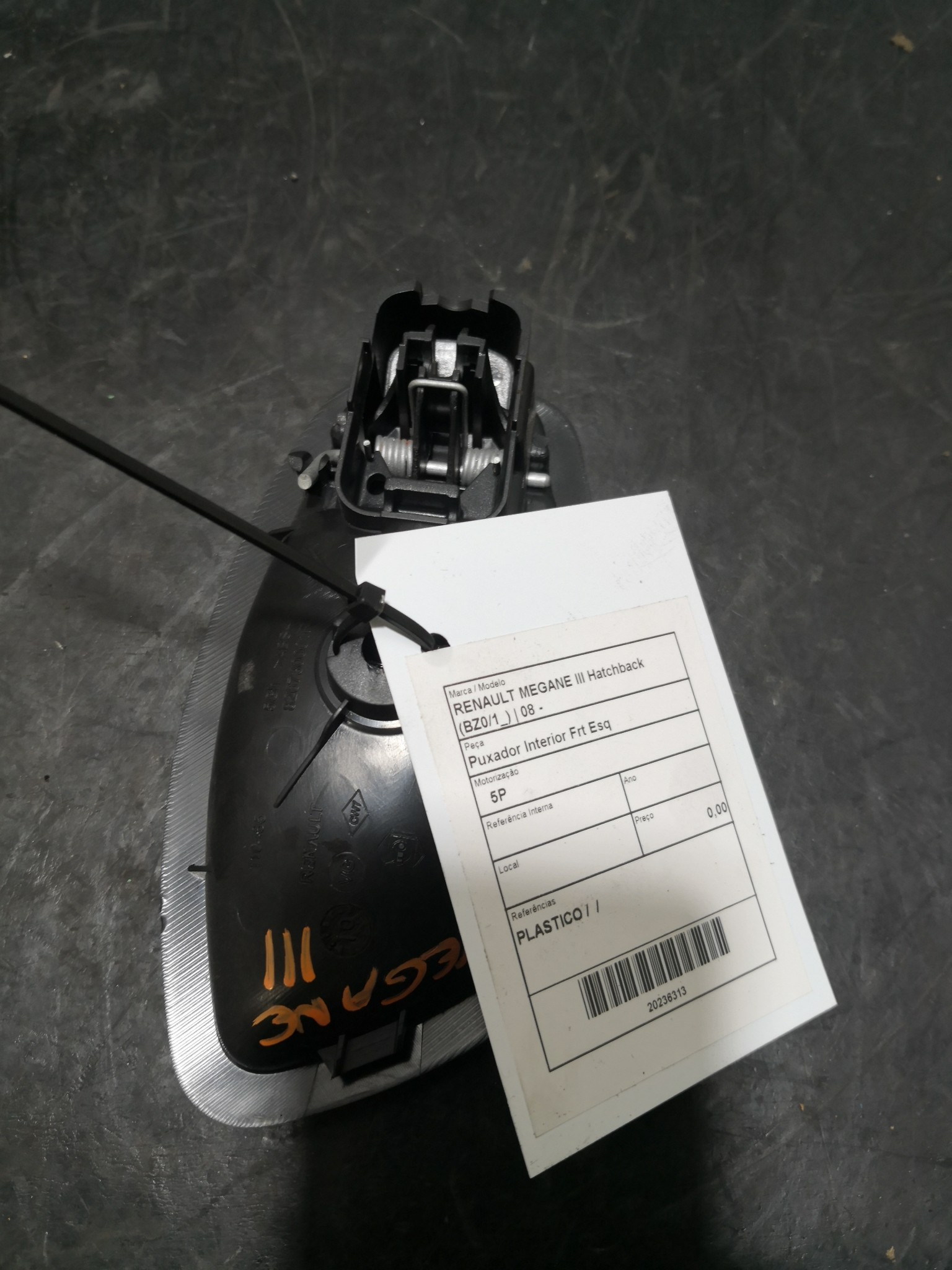 Puxador Interior Frt Esq RENAULT - ID S_96312