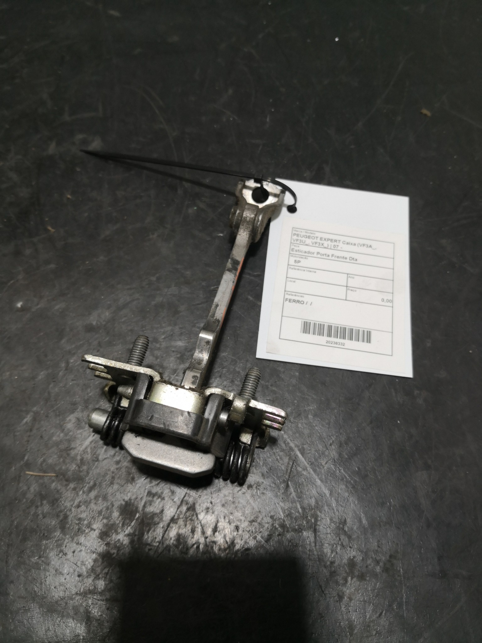Esticador Porta Frente Dta PEUGEOT - ID S_96331