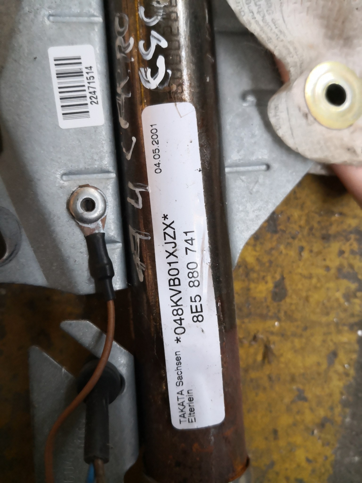 Airbags de Cortina Esq AUDI A4 (8E2, B6) | 00 - 05 Imagem-1