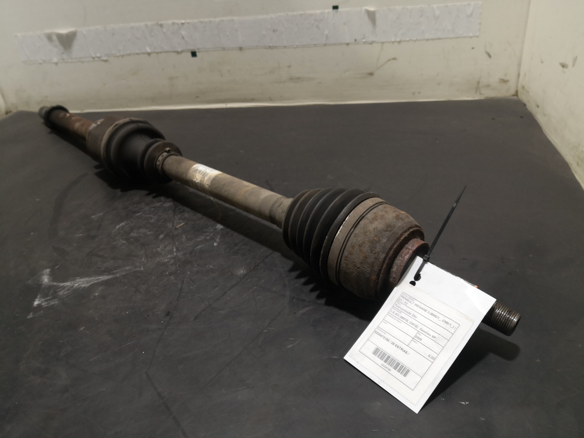 Transmissão Dto RENAULT MEGANE II (BM0/1_, CM0/1_) | 01 - 12 Imagem-2