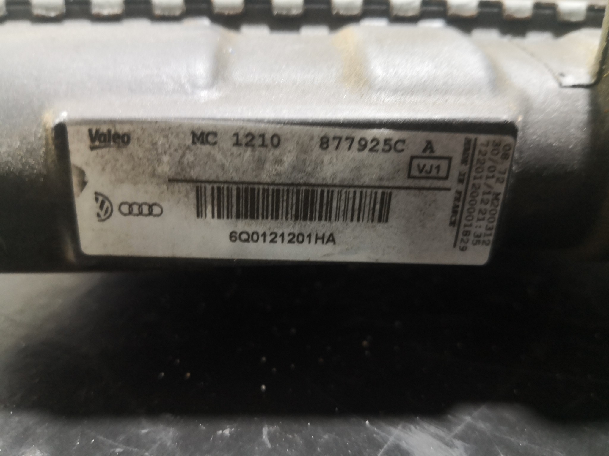 Radiador da água VOLKSWAGEN POLO (6R1, 6C1) | 09 -  Imagem-3