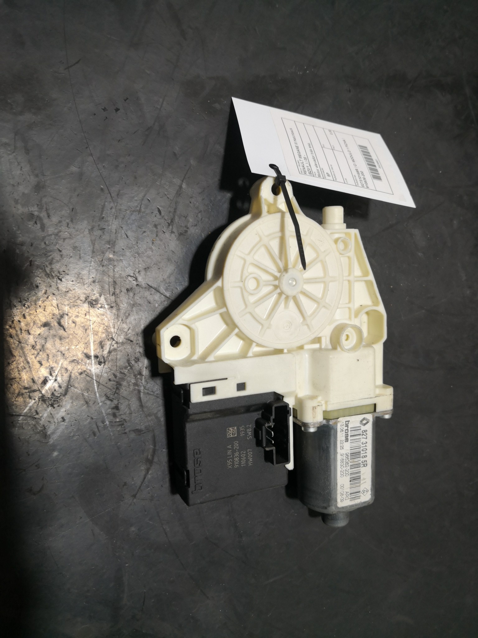 Motor elevador trás esq. RENAULT MEGANE III Hatchback (BZ0/1_) | 08 -  Imagem-1