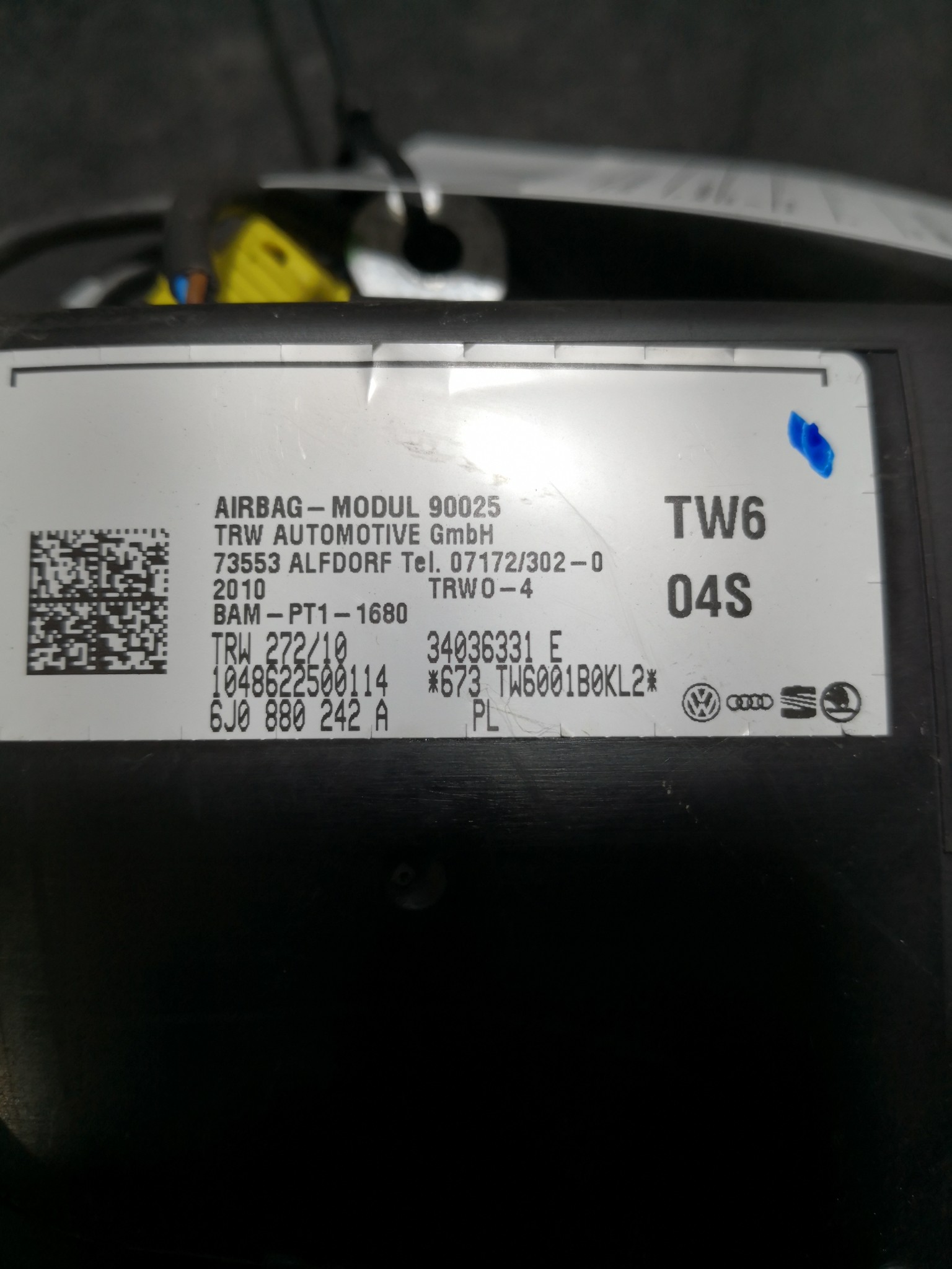 Airbag Banco Dto SEAT IBIZA IV (6J5, 6P1) | 08 - 17 Imagem-1