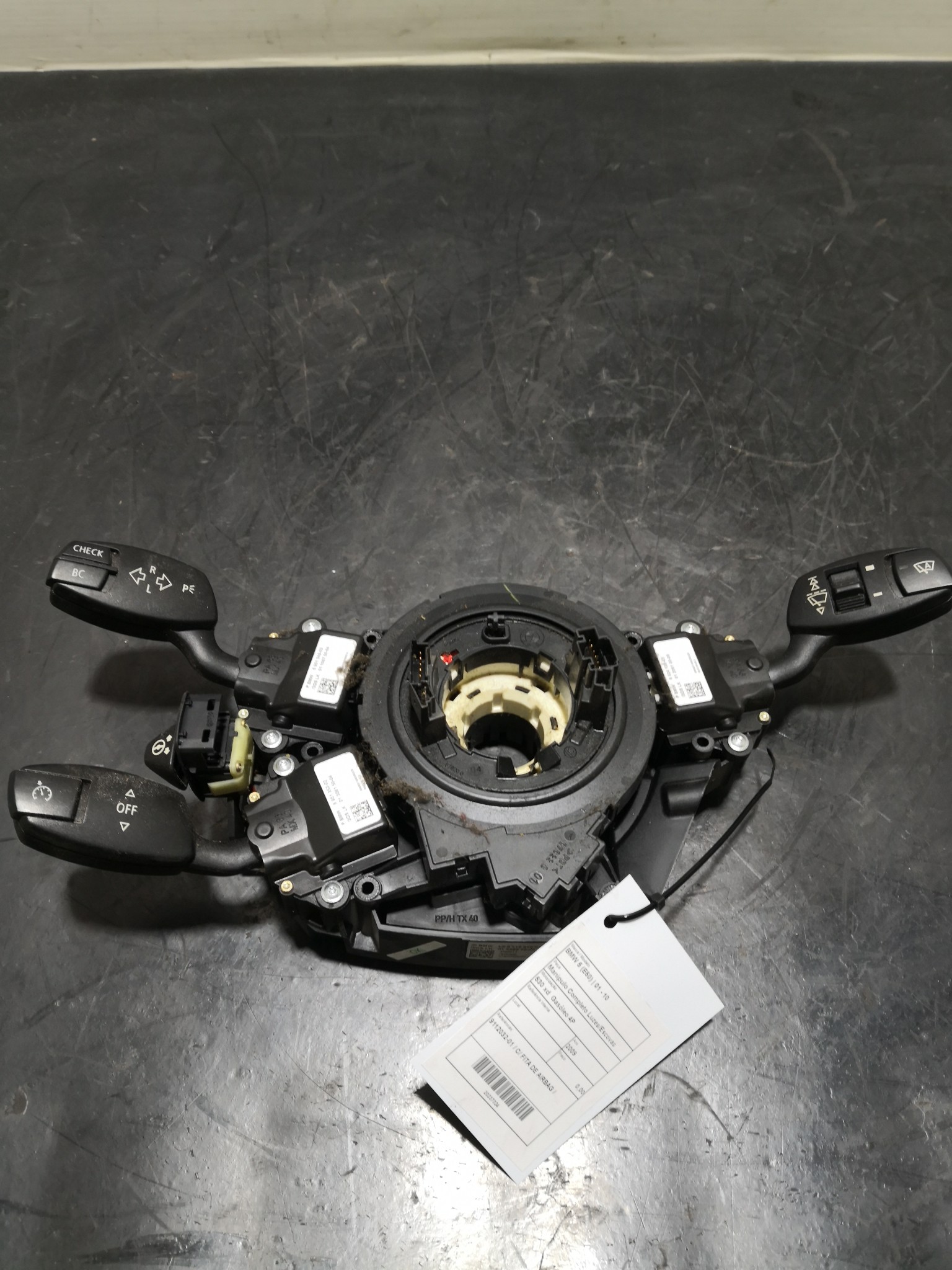 Manipulo Completo Luzes/Escovas BMW 5 (E60) | 01 - 10 Imagem-3