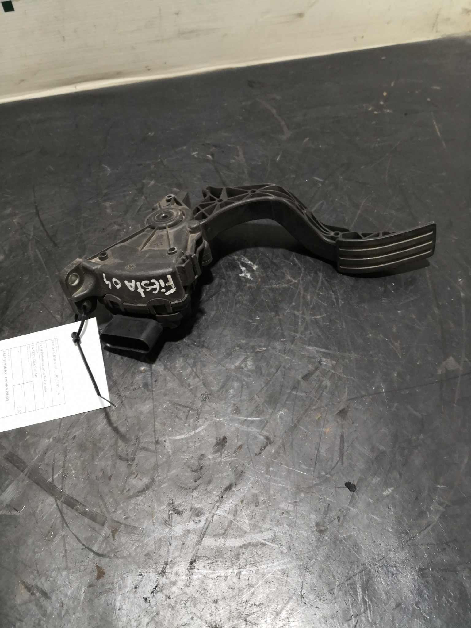 Pedal Potenciometro Acelerador FORD FIESTA V (JH_, JD_) | 01 - 14 Imagem-1