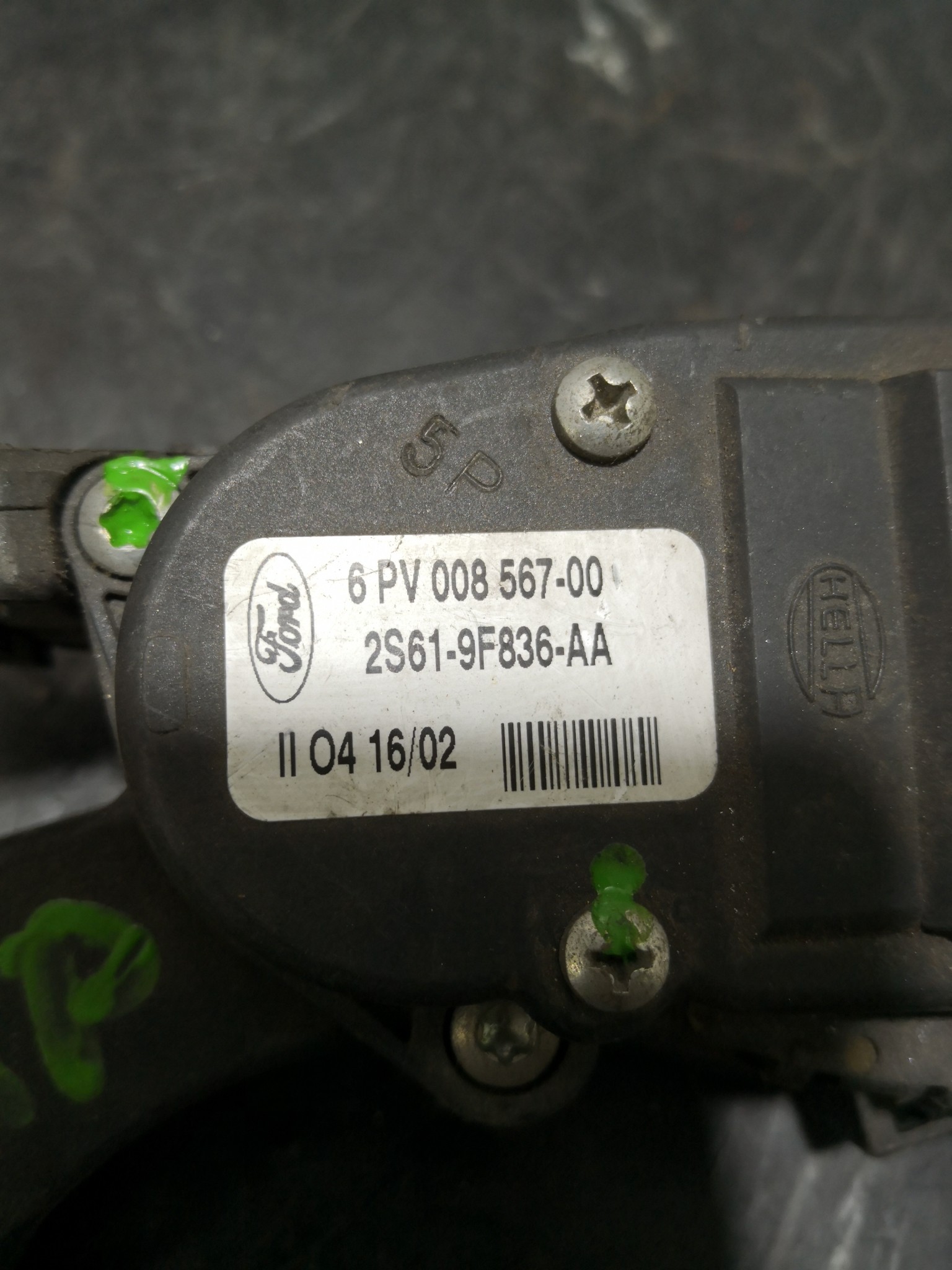 Pedal Potenciometro Acelerador FORD FIESTA V (JH_, JD_) | 01 - 14 Imagem-3