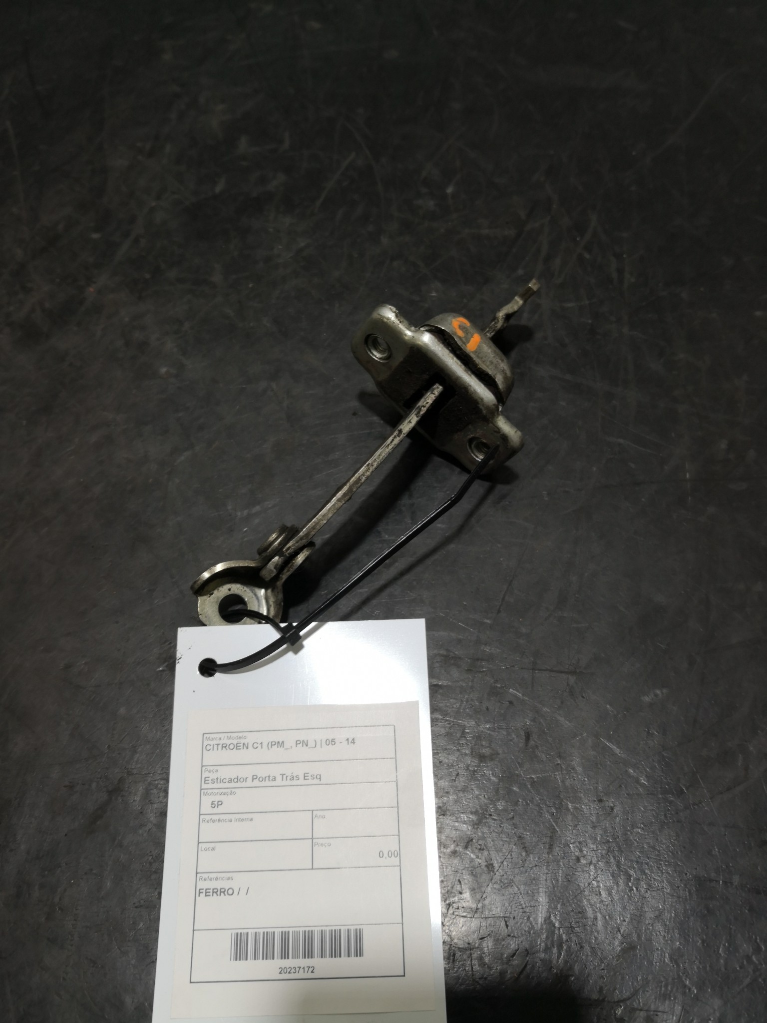 Esticador Porta Trás Esq CITROEN C1 (PM_, PN_) | 05 - 14 Imagem-1