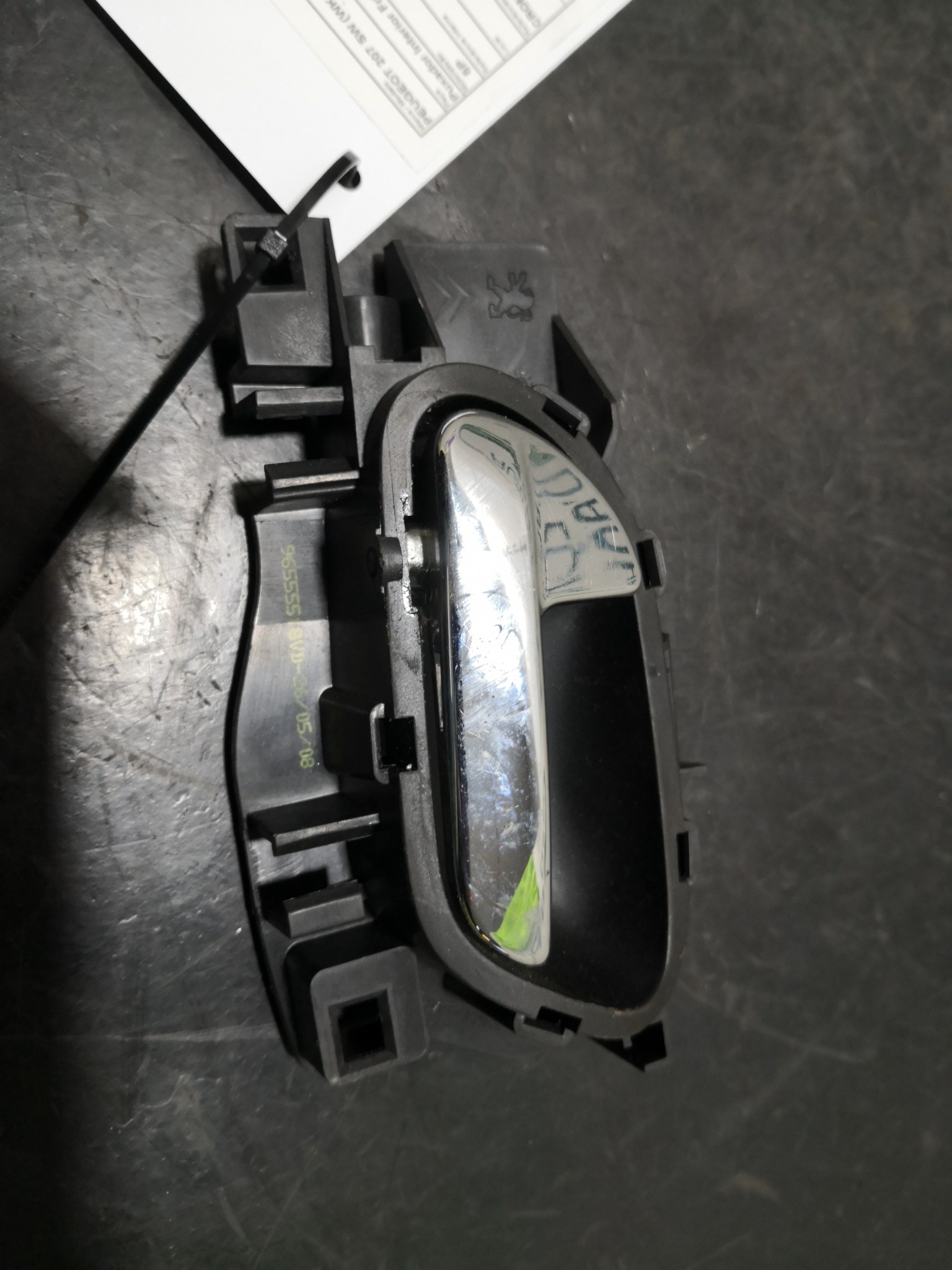 Puxador Interior Frt Esq PEUGEOT - ID S_97194