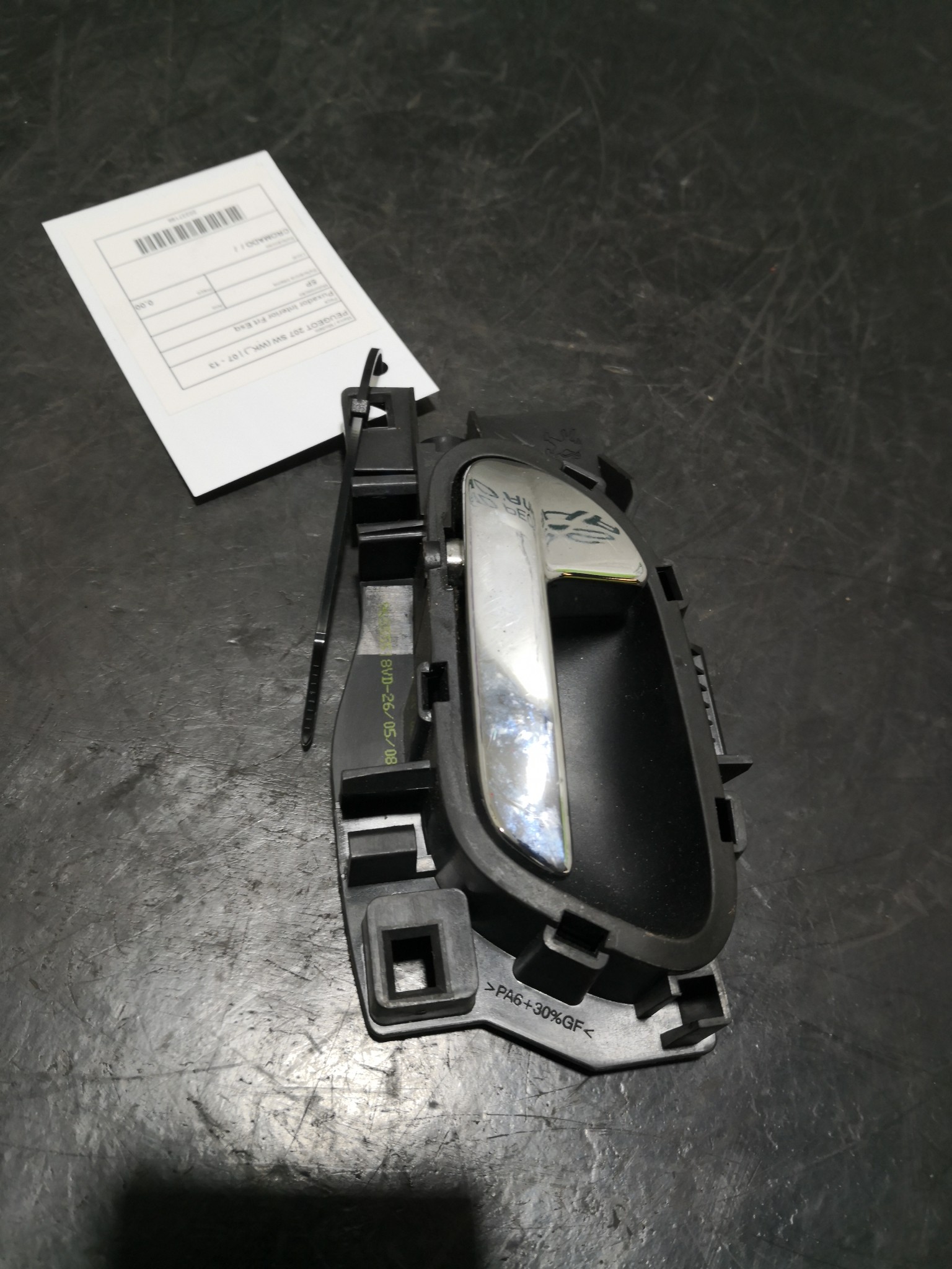 Puxador Interior Frt Esq PEUGEOT 207 SW (WK_) | 07 - 13 Imagem-1