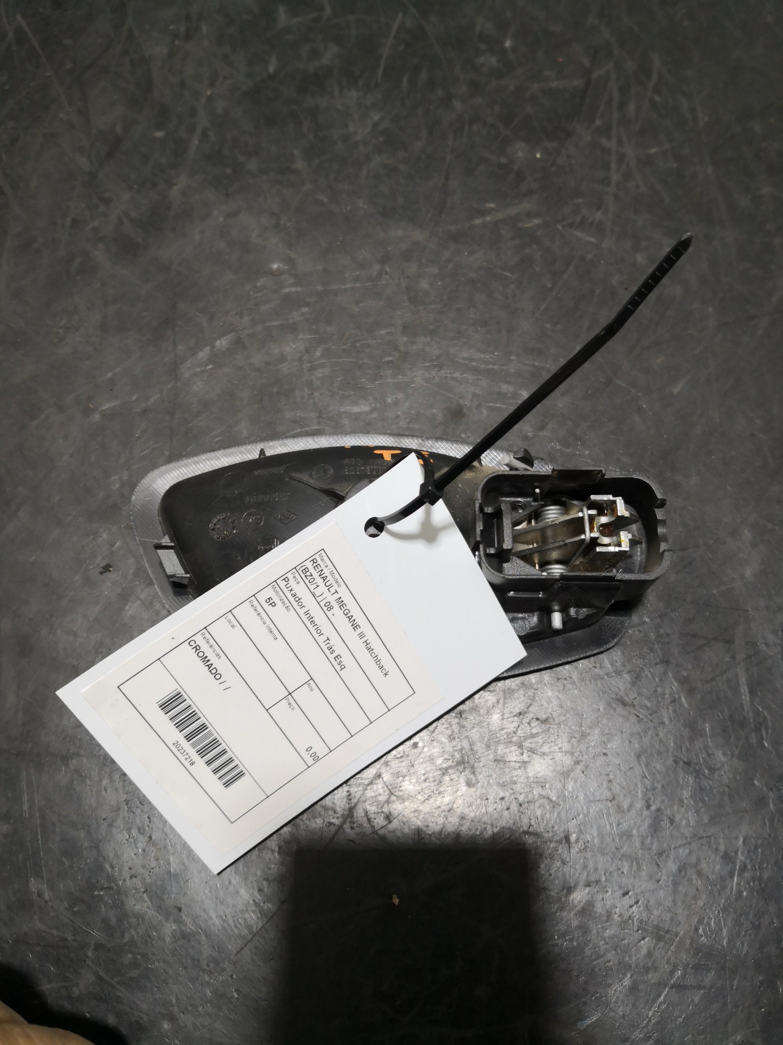 Puxador Interior Trás Esq RENAULT MEGANE III Hatchback (BZ0/1_) | 08 -  Imagem-2