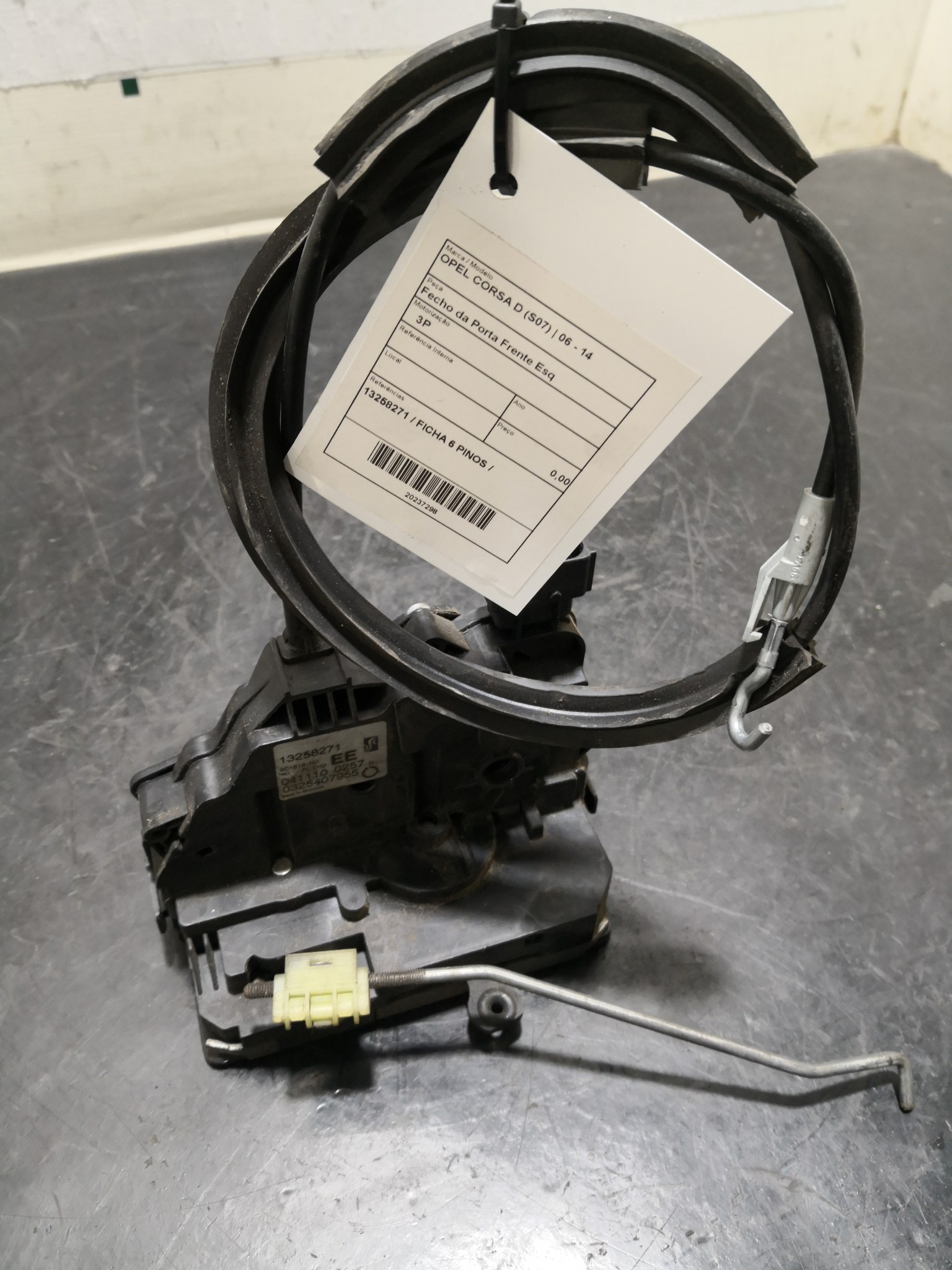 Fecho da Porta Frente Esq OPEL - ID S_97297