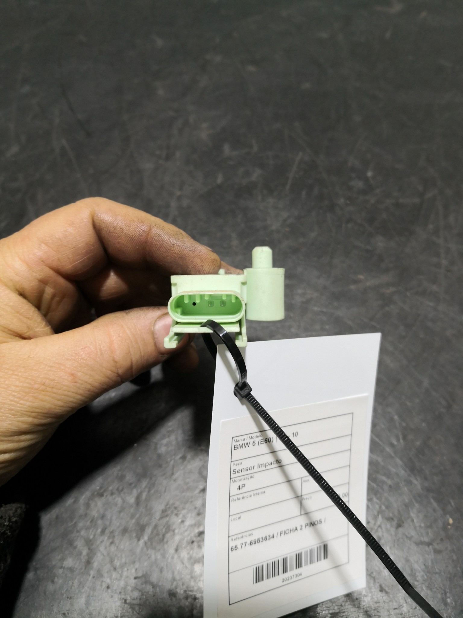 Sensor Impacto BMW 5 (E60) | 01 - 10 Imagem-1