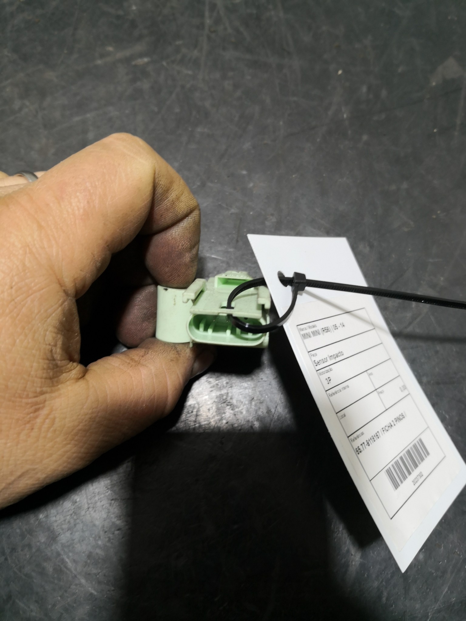 Sensor Impacto MINI MINI (R56) | 05 - 14 Imagem-1