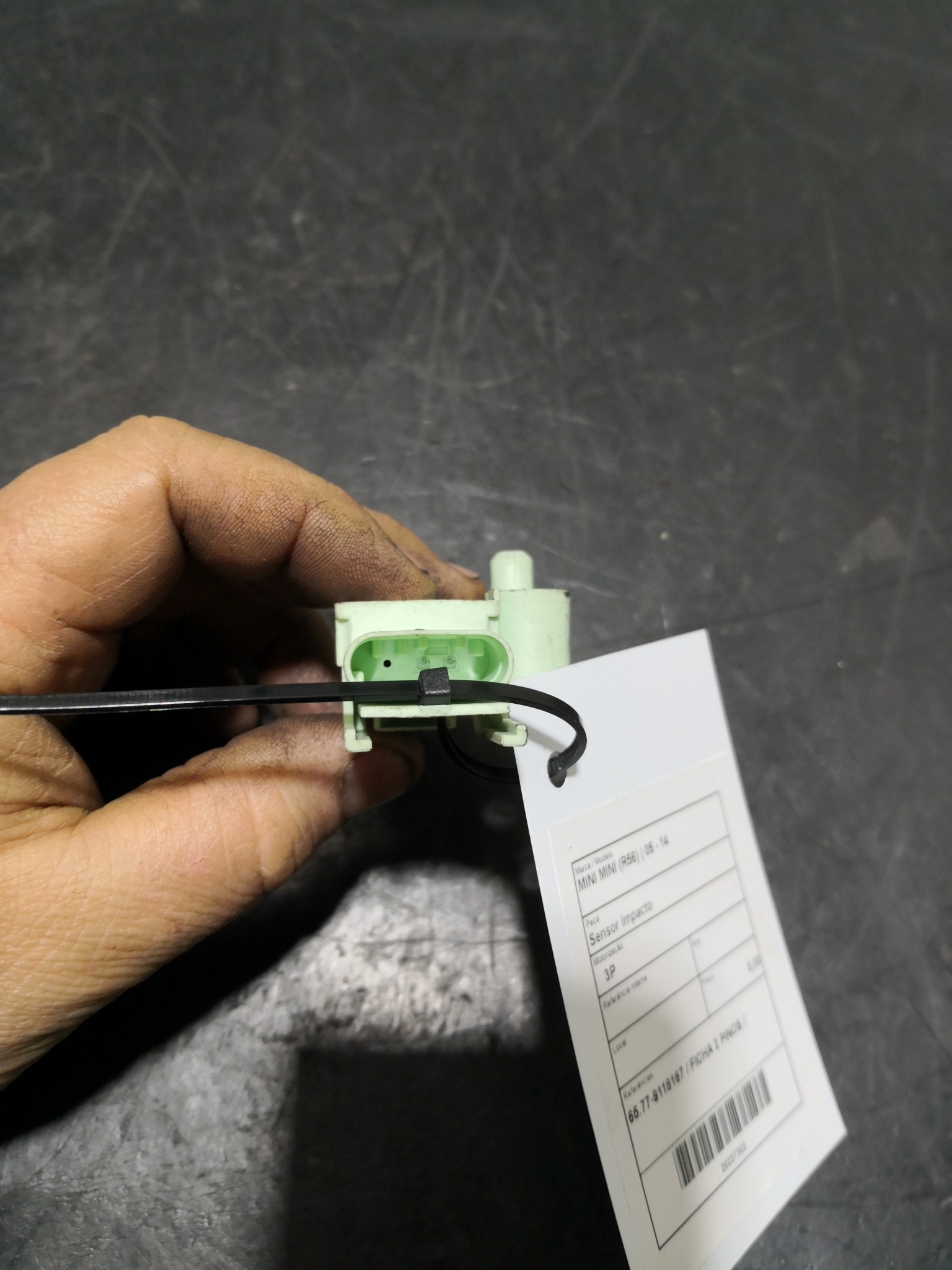 Sensor Impacto MINI MINI (R56) | 05 - 14 Imagem-1