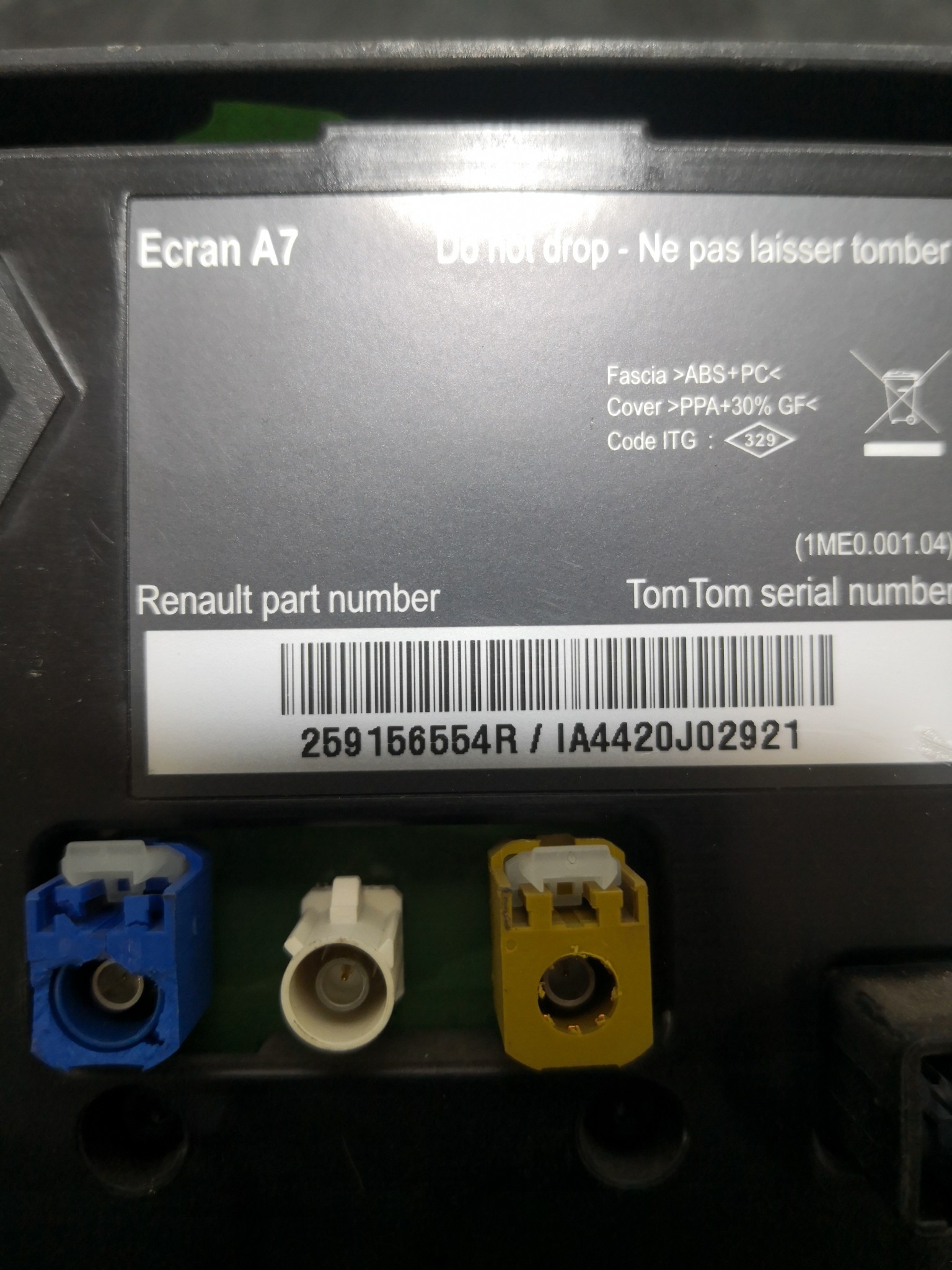 Display GPS RENAULT MEGANE III Hatchback (BZ0/1_) | 08 -  Imagem-3