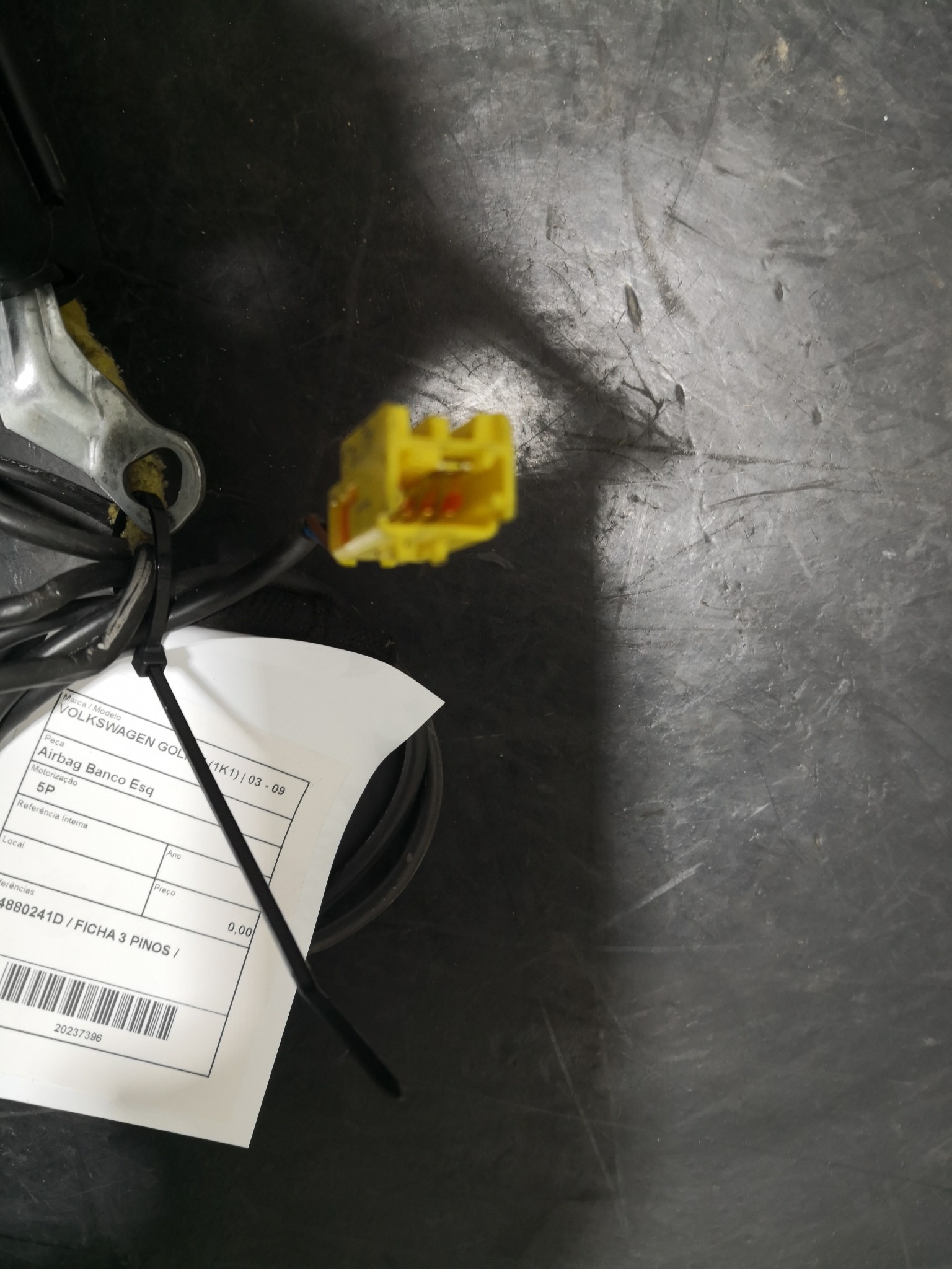 Airbag Banco Esq VOLKSWAGEN GOLF V (1K1) | 03 - 09 Imagem-1