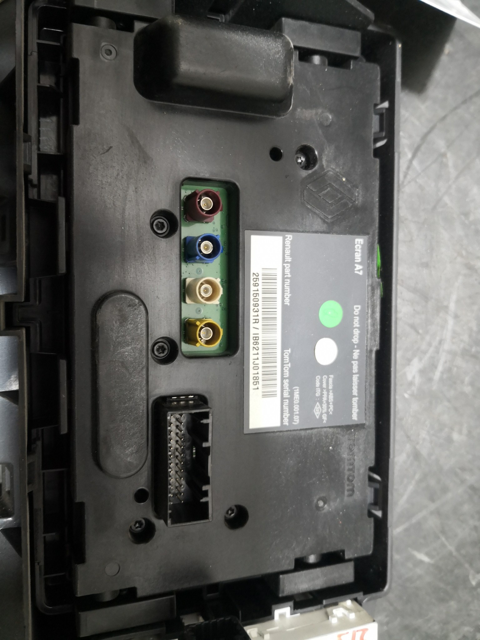 Display GPS RENAULT MEGANE III Hatchback (BZ0/1_) | 08 -  Imagem-2