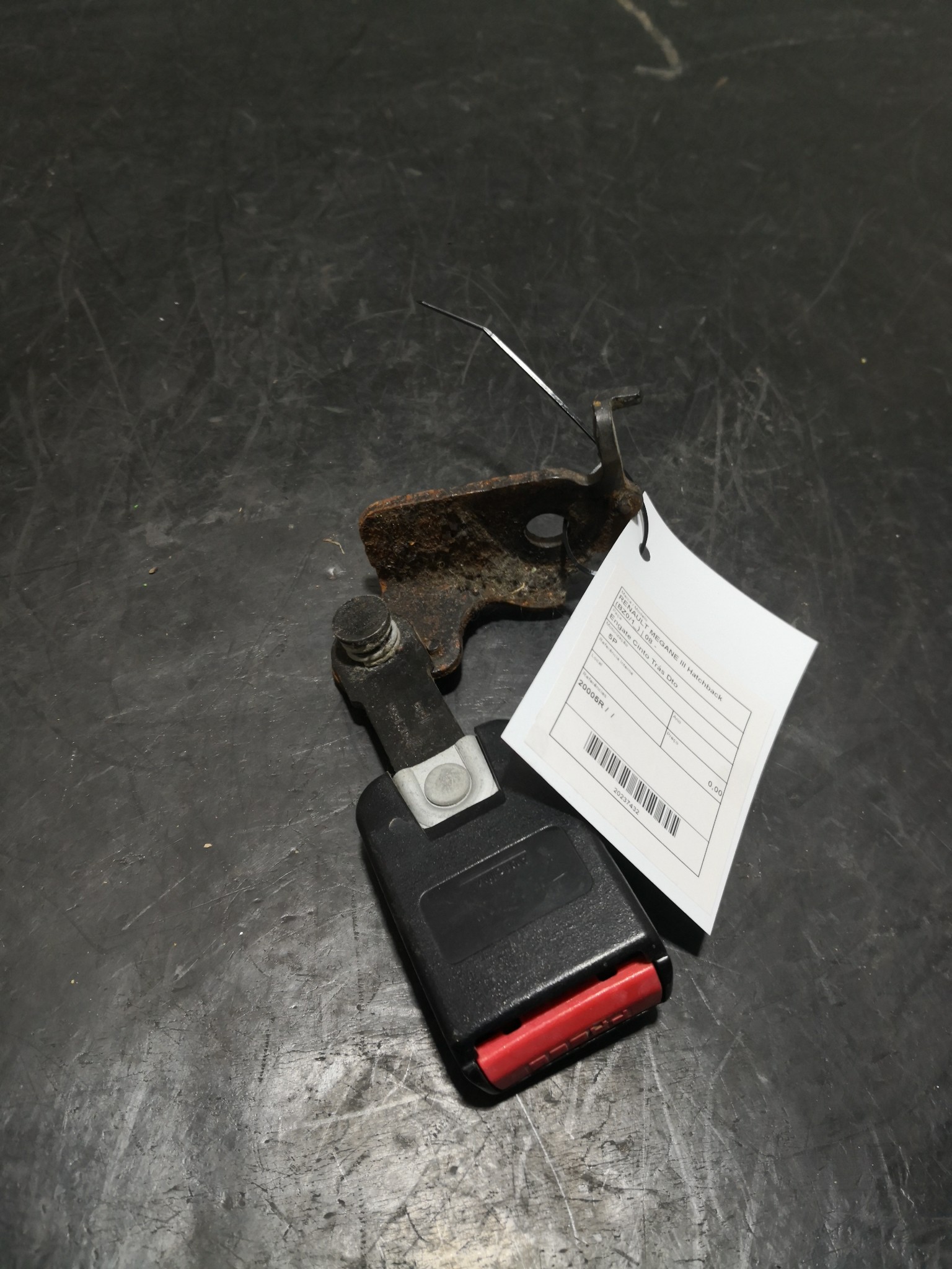 Engate Cinto Trás Dto RENAULT - ID S_97431