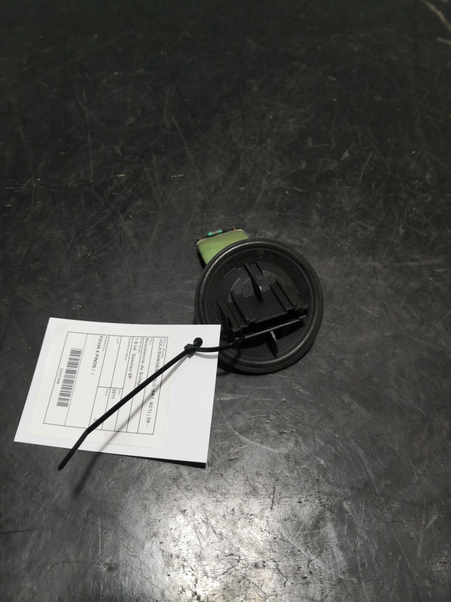 Resistencia de Sofagem VOLKSWAGEN - ID S_97447