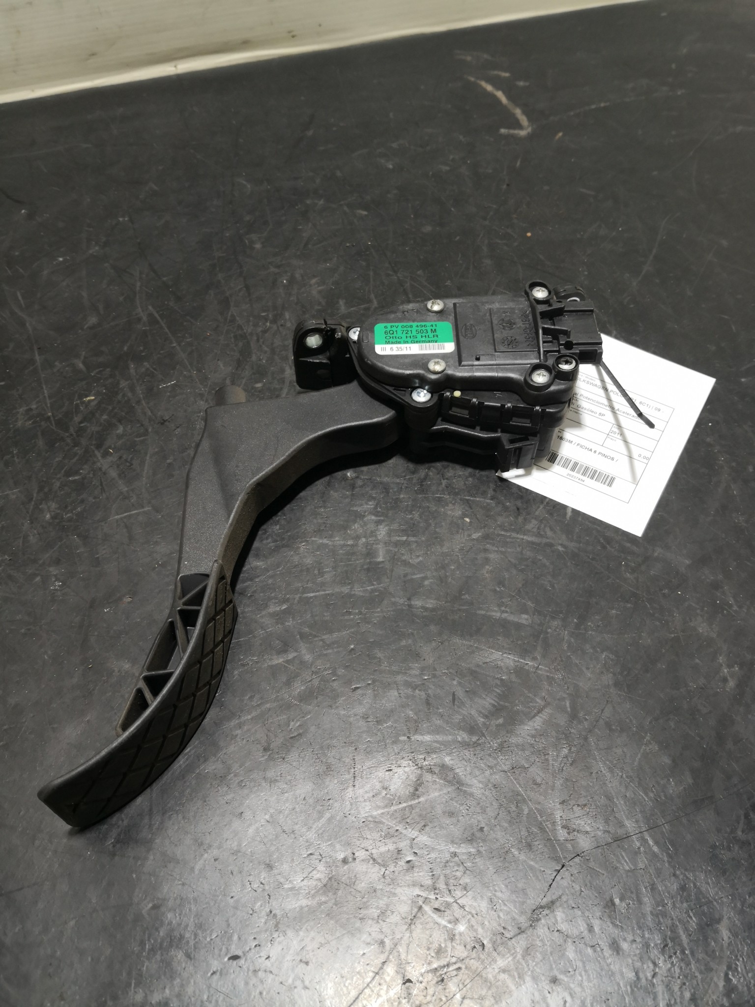 Pedal Potenciometro Acelerador VOLKSWAGEN - ID S_97453