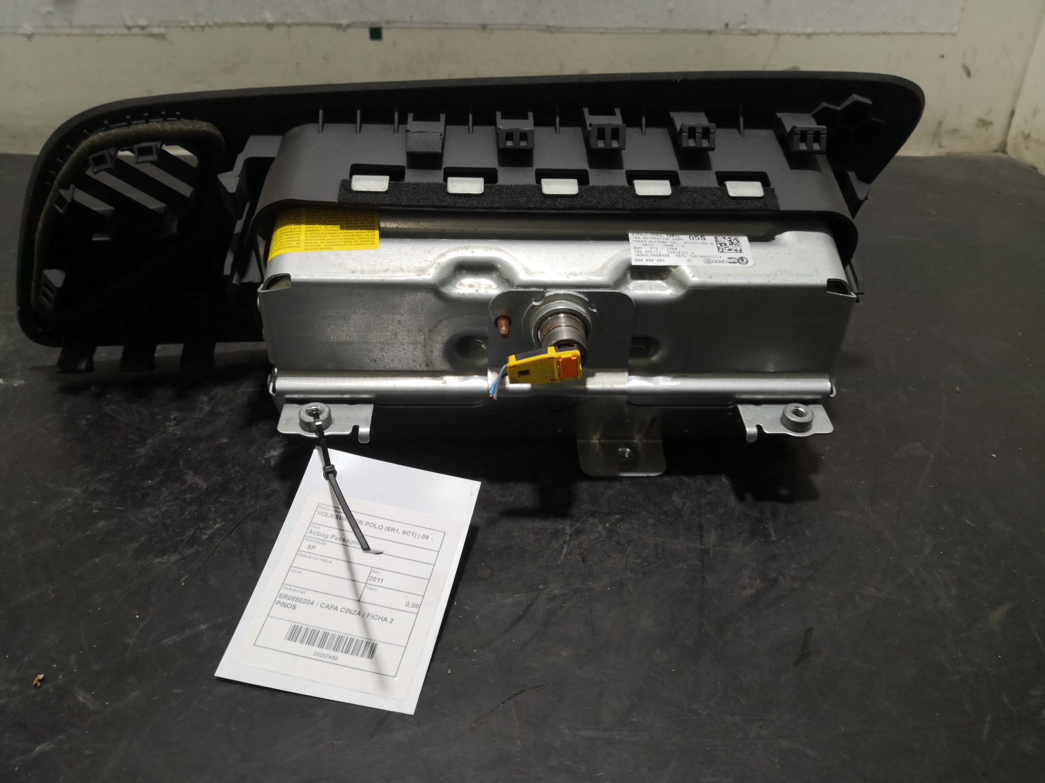 Airbag Passageiro VOLKSWAGEN POLO (6R1, 6C1) | 09 -  Imagem-1