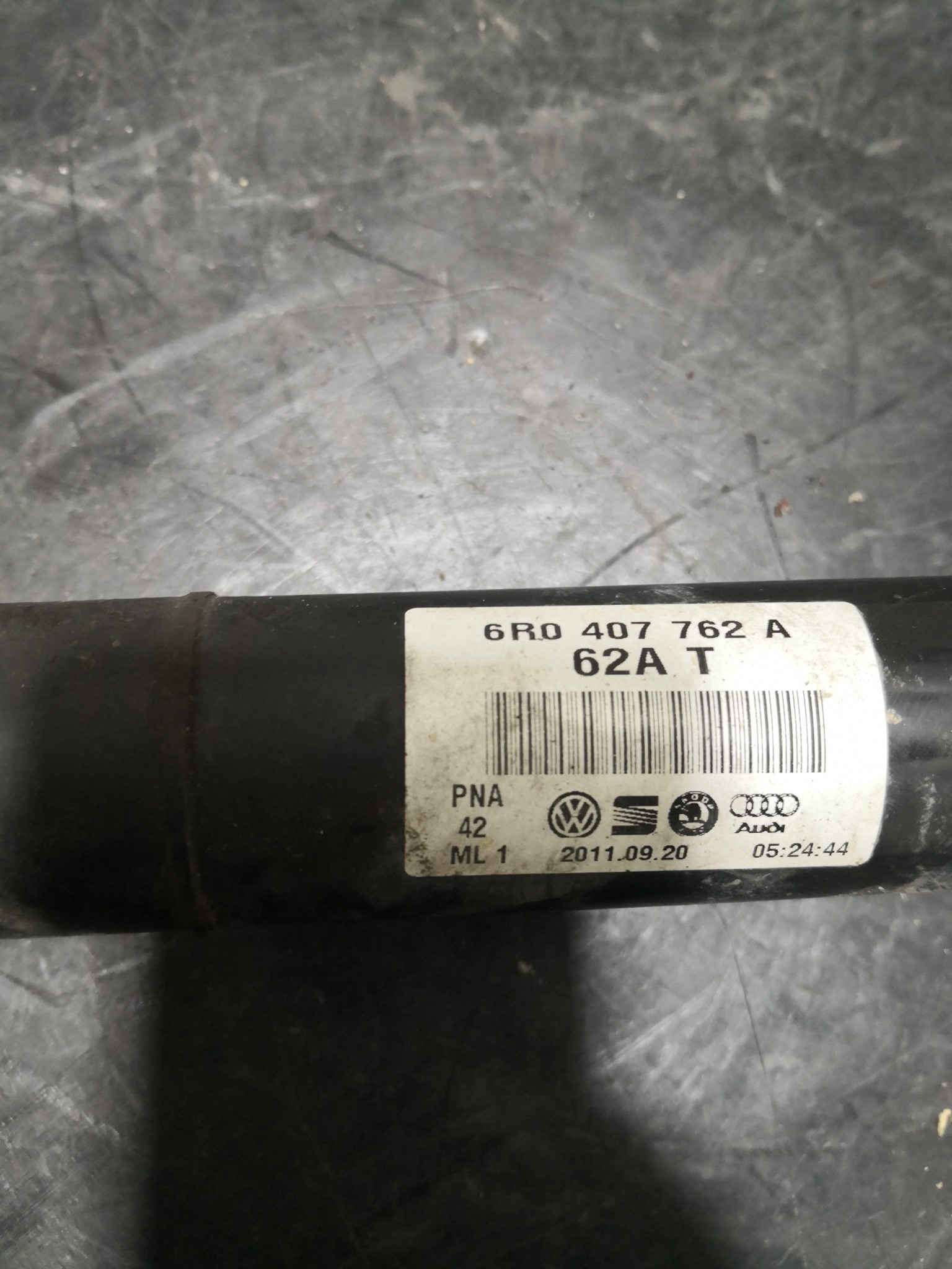 Transmissão Dto VOLKSWAGEN POLO (6R1, 6C1) | 09 -  Imagem-1